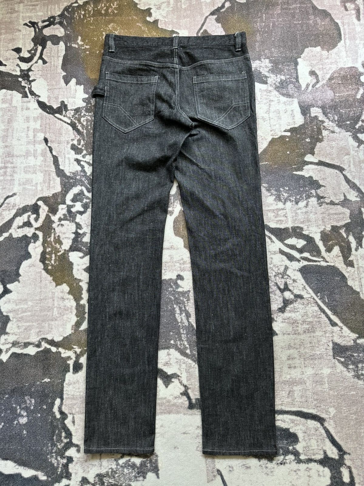 Tete Homme 2010’s HALB by Tete Homme new era hybrid black denim Size US 33 - 2 Thumbnail