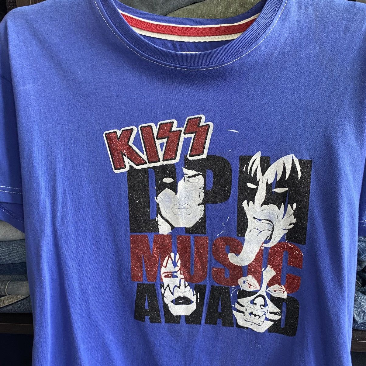 Band Tees Vintage Kiss graphic big logo rock band streetwear tee Size US M / EU 48-50 / 2 - 2 Thumbnail
