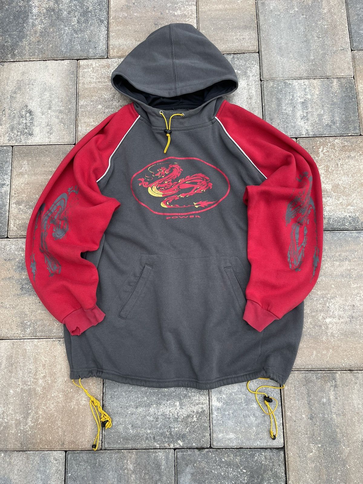 Vintage y2k Jnco style hoodie sweatshirt XL skate Size US XL / EU 56 / 4 - 1 Thumbnail