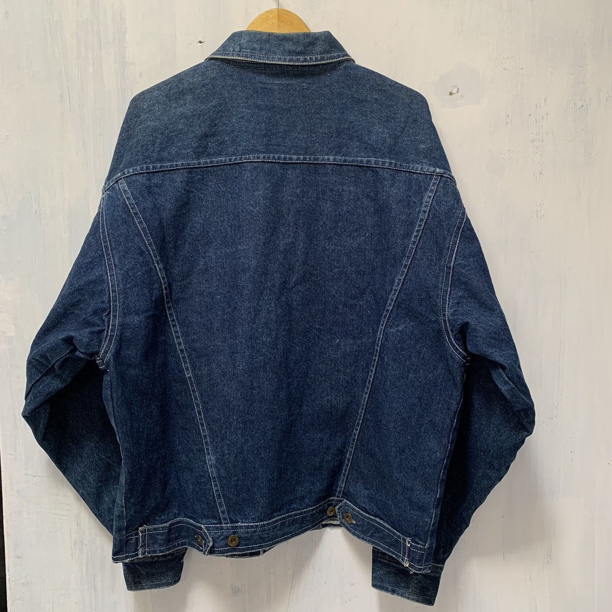 Giordano × Vintage Vintage giordano blue denim jacket Size US XL / EU 56 / 4 - 2 Thumbnail