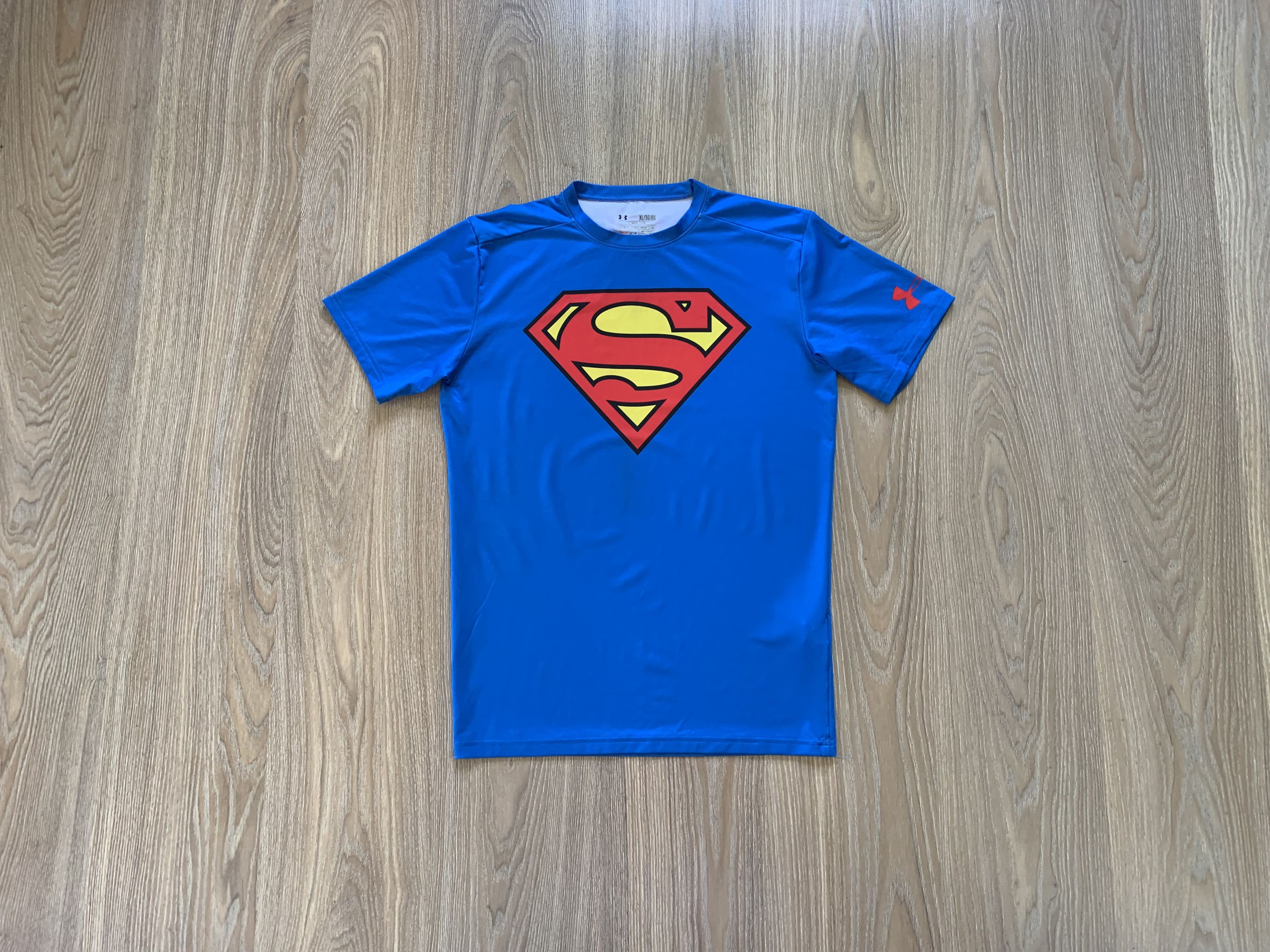 Sportswear × Under Armour Under Armour Compression DC Comics Superman T  Shirt | Grailed