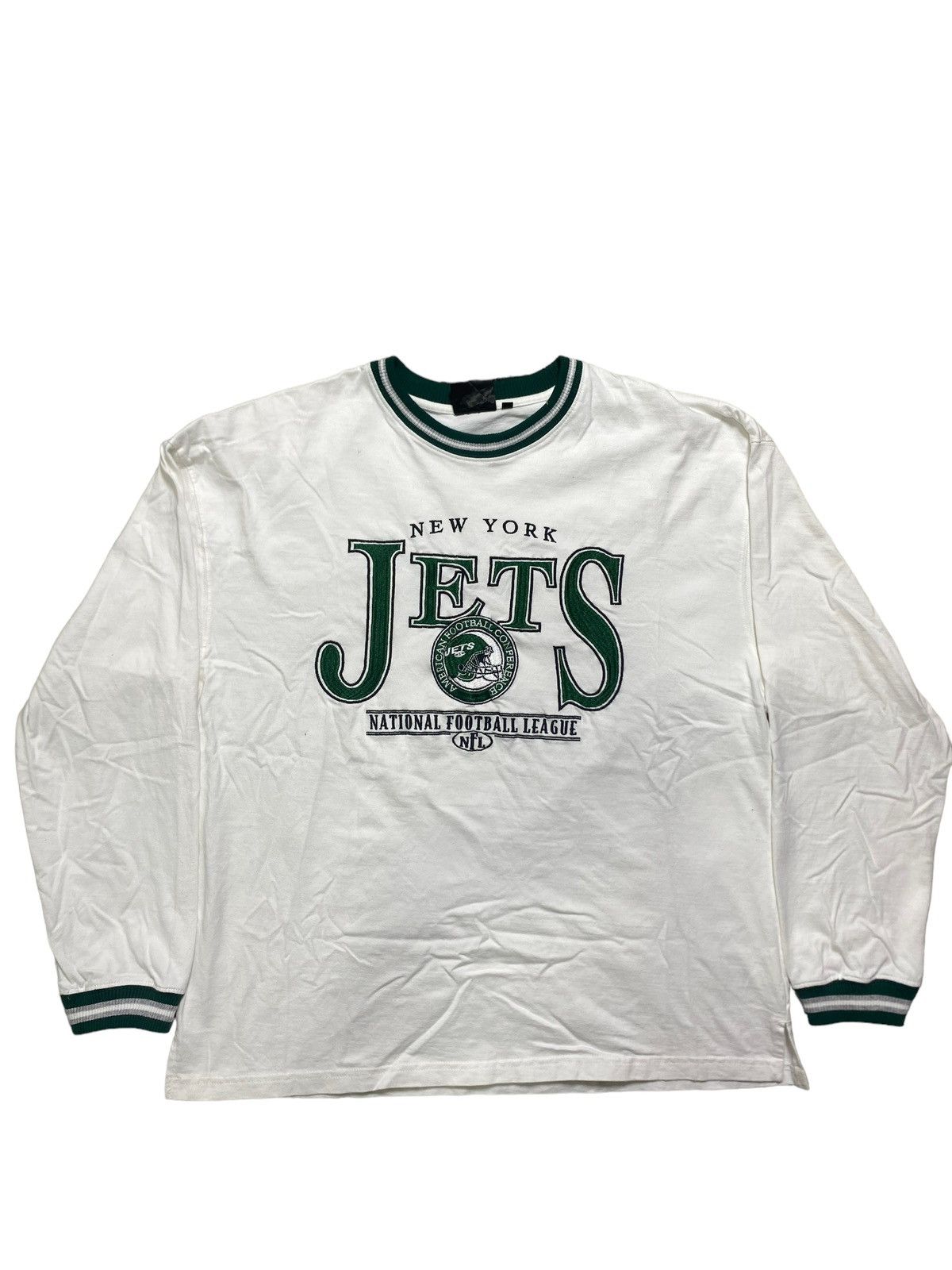 VINTAGE NFL NEW YORK JETS LONG SLEEVE TEE