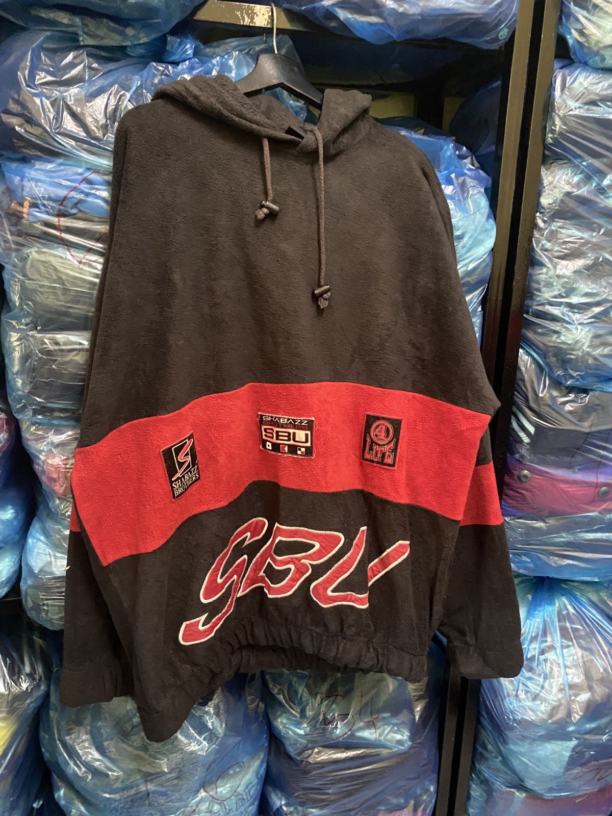 Other VINTAGE SHABAZZ PULLOVER HOODIE Size US XL / EU 56 / 4 - 3 Thumbnail