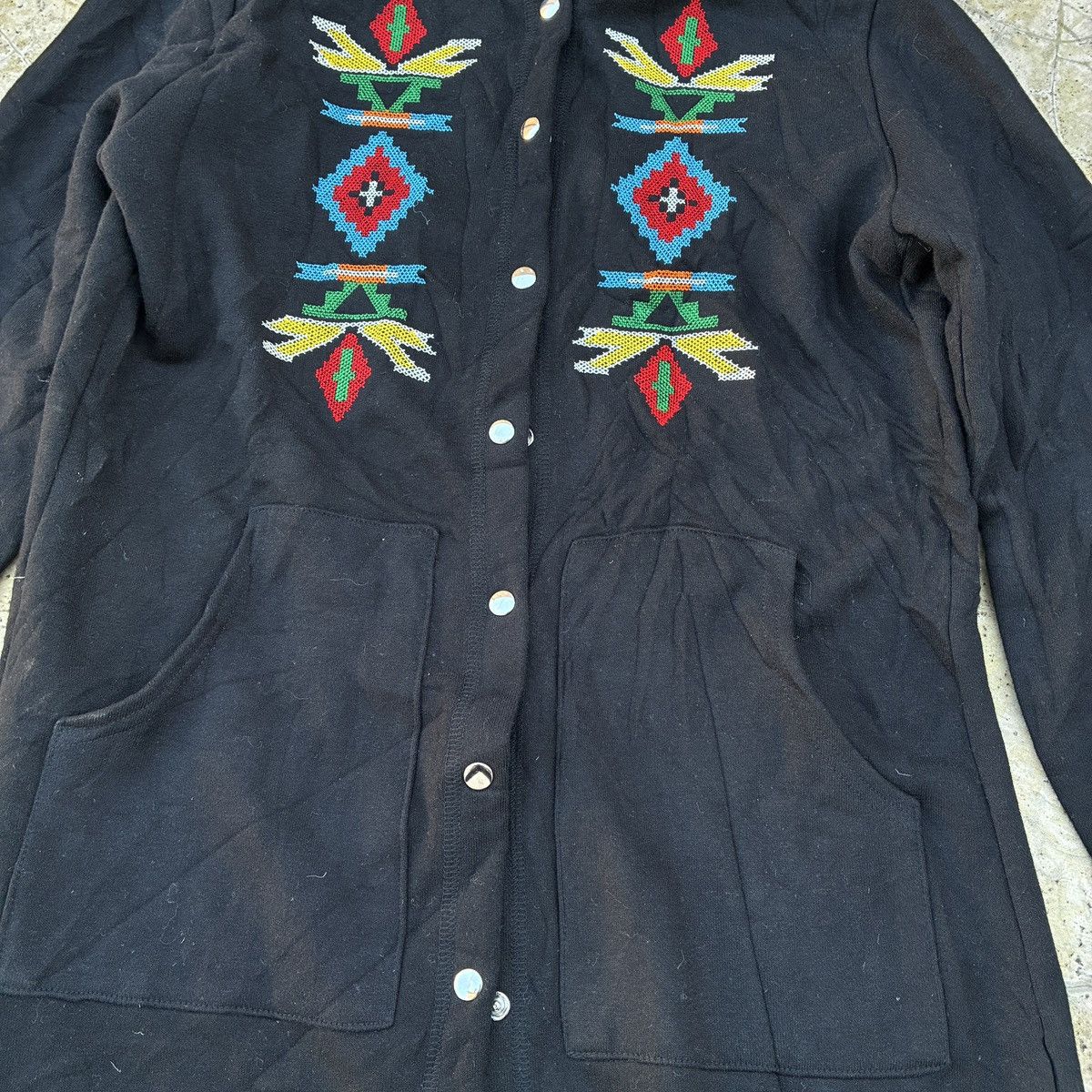 Japanese Brand Japanese designer Navajo Long Coat Size M / US 6-8 / IT 42-44 - 6 Thumbnail