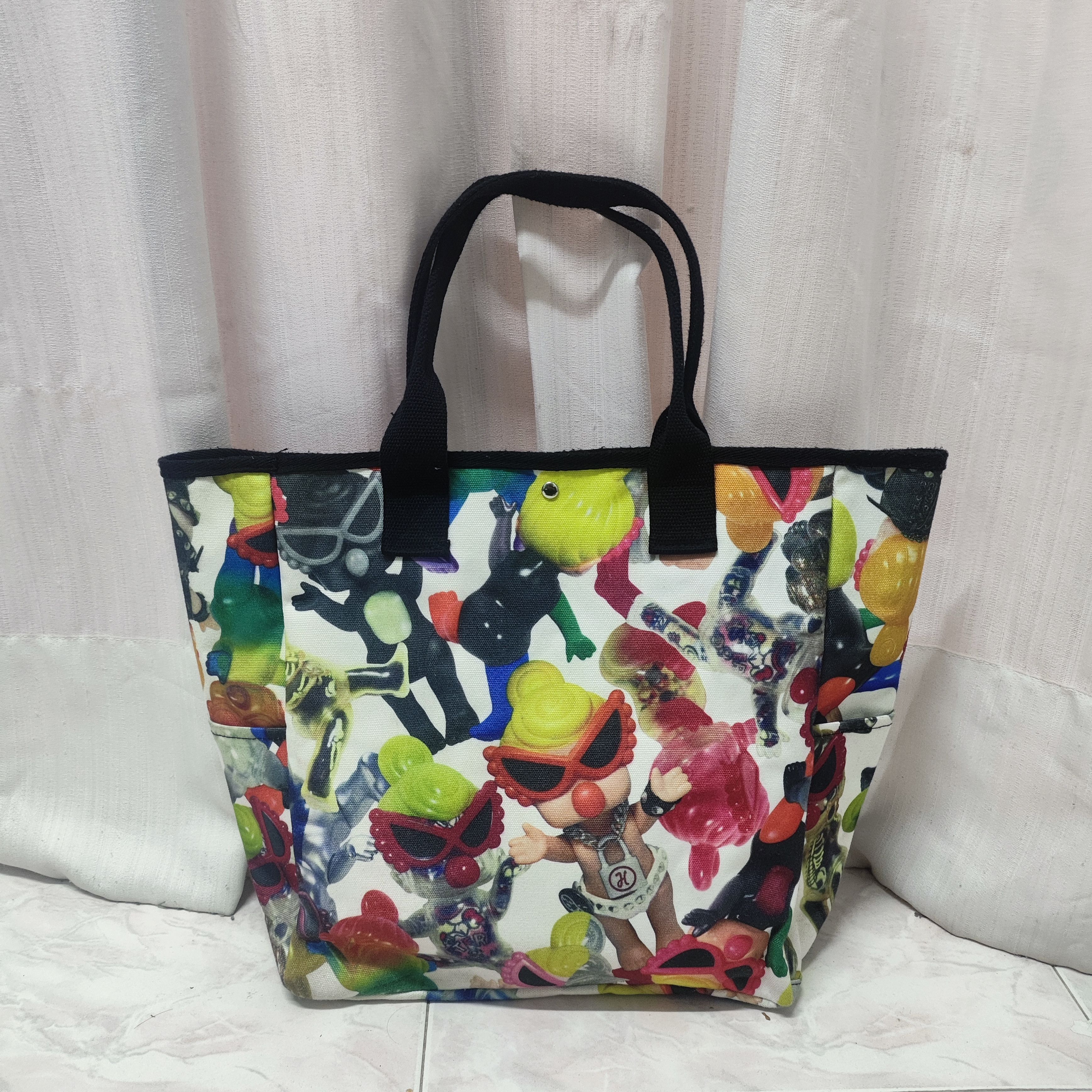 Hysteric Glamour × Vintage Hysteric Glamour Full Print Tote Size ONE SIZE - 1 Thumbnail