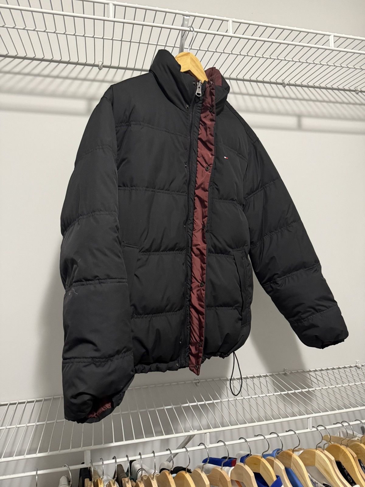 Tommy Hilfiger × Vintage Tommy Hilfiger Reversible Puffer Jacket Size US L / EU 52-54 / 3 - 3 Thumbnail
