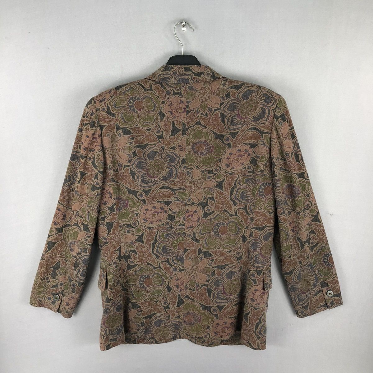 Vintage Vintage 80's Gianni Lo Giudice Milano Fullprint Coat Size M / US 6-8 / IT 42-44 - 4 Thumbnail