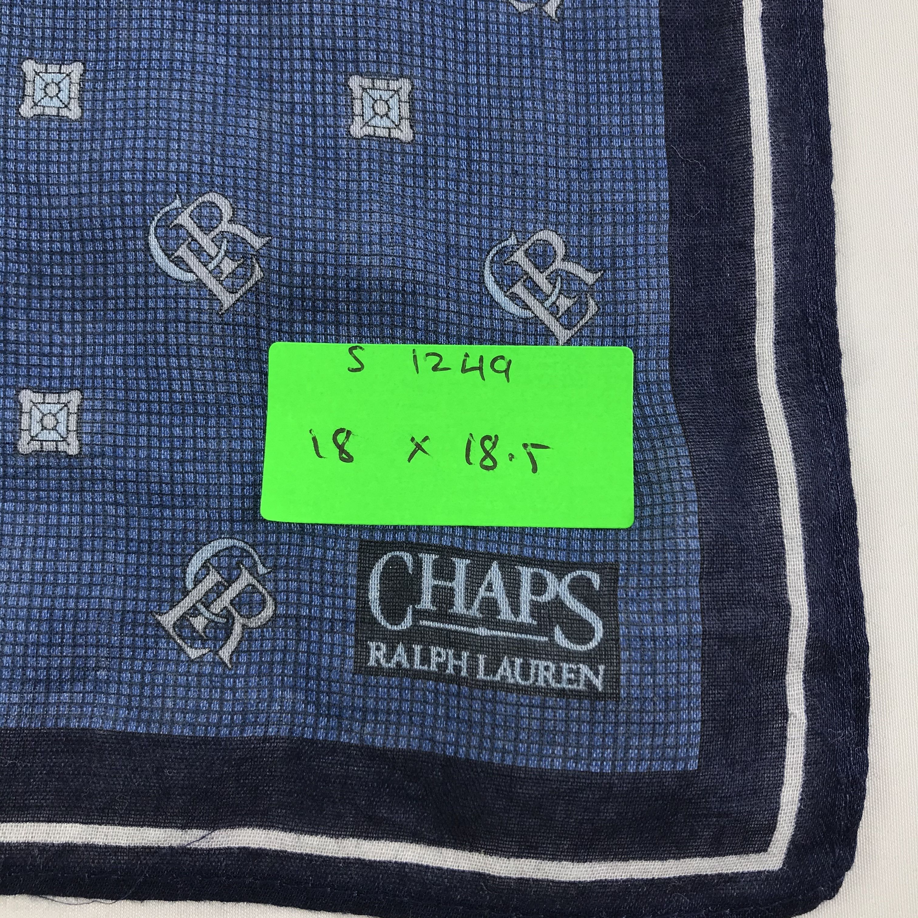 Chaps Ralph Lauren × Vintage Chaps Ralph Lauren Bandana / Handkerchief/Neckerchief -S1249 Size ONE SIZE - 5 Thumbnail