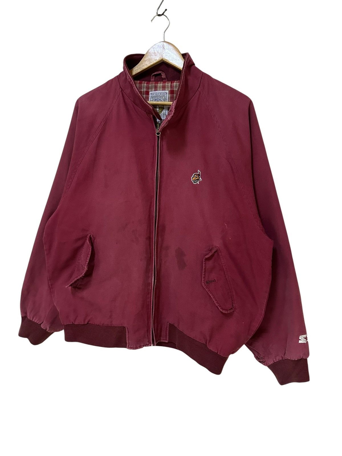 NFL vintage 90s starter nfl red skins bomber jacket Size US L / EU 52-54 / 3 - 3 Thumbnail