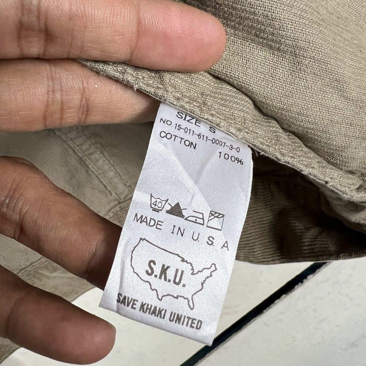 Save Khaki United 🔥 Save Khaki United Corduroy Trucker Jacket Made In Usa Size US S / EU 44-46 / 1 - 10 Thumbnail
