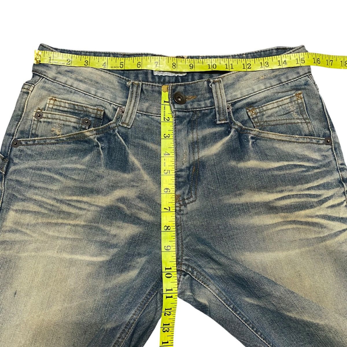 Japanese Brand LAX OUTFITTERS Denim Clawmark Distressed Jeans Size US 30 / EU 46 - 19 Thumbnail