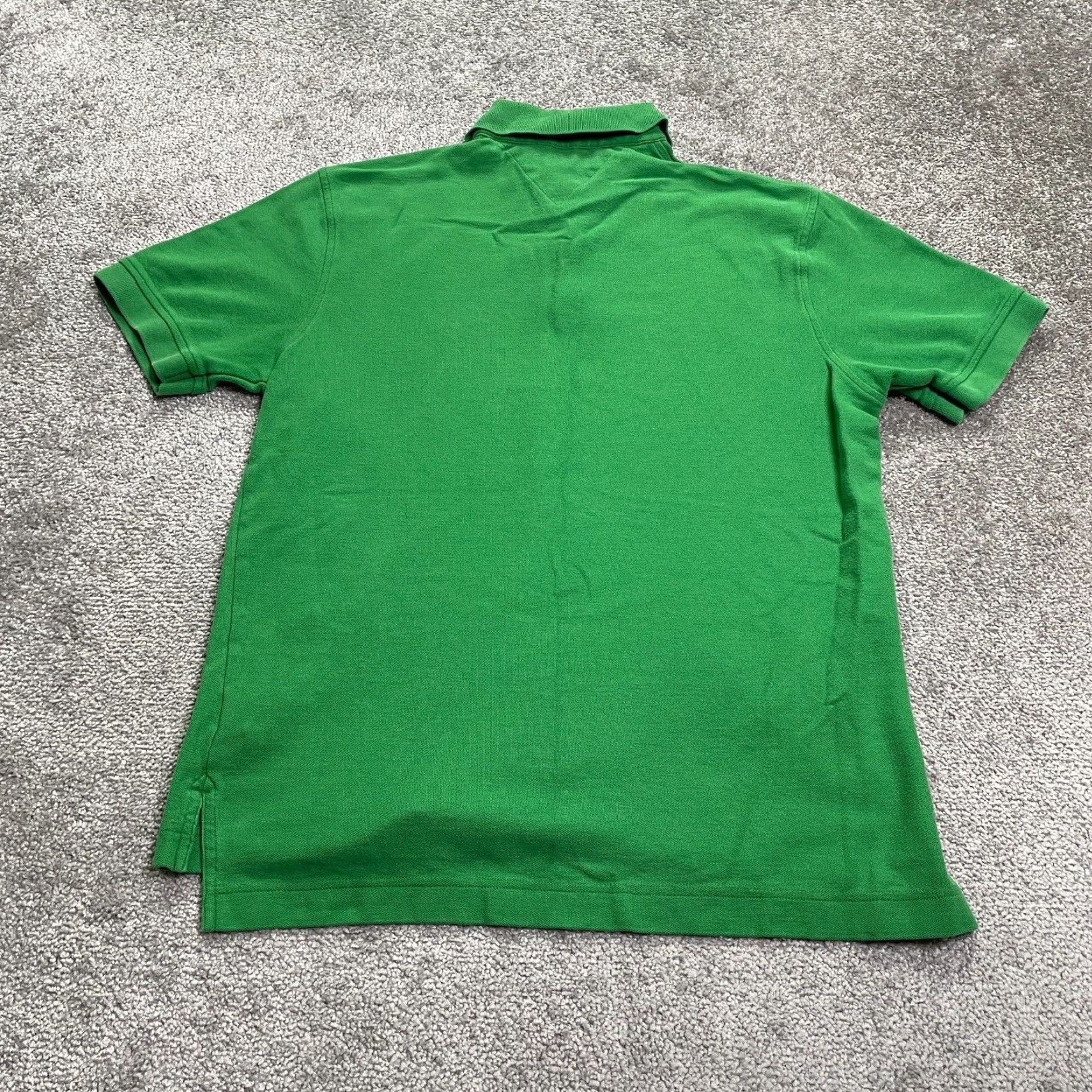 Tommy Hilfiger Tommy Hilfiger Polo Shirt Mens Small Green Cotton Short Sleeve Collared Casual Shirt Size US S / EU 44-46 / 1 - 2 Thumbnail