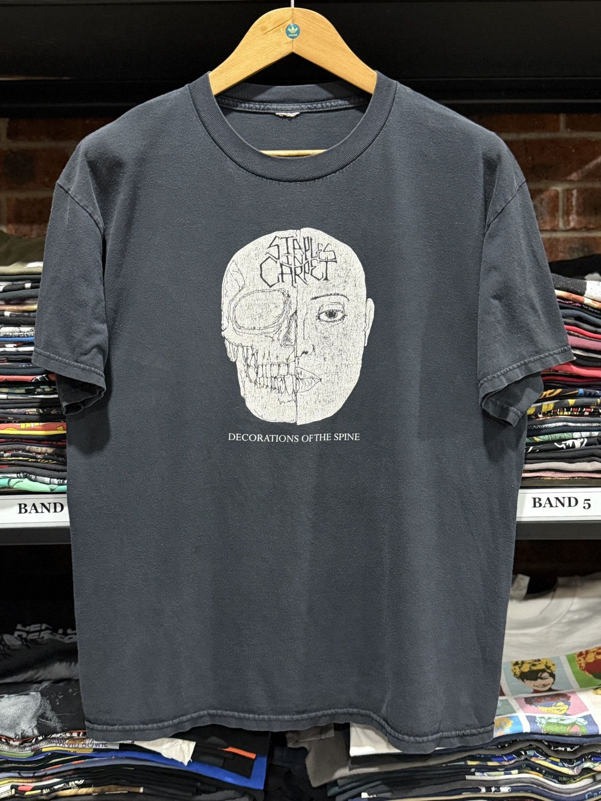 Band Tees × Vintage Vintage Staples In Carpet Punk Metal Band Faded Tee Size US L / EU 52-54 / 3 - 1 Thumbnail