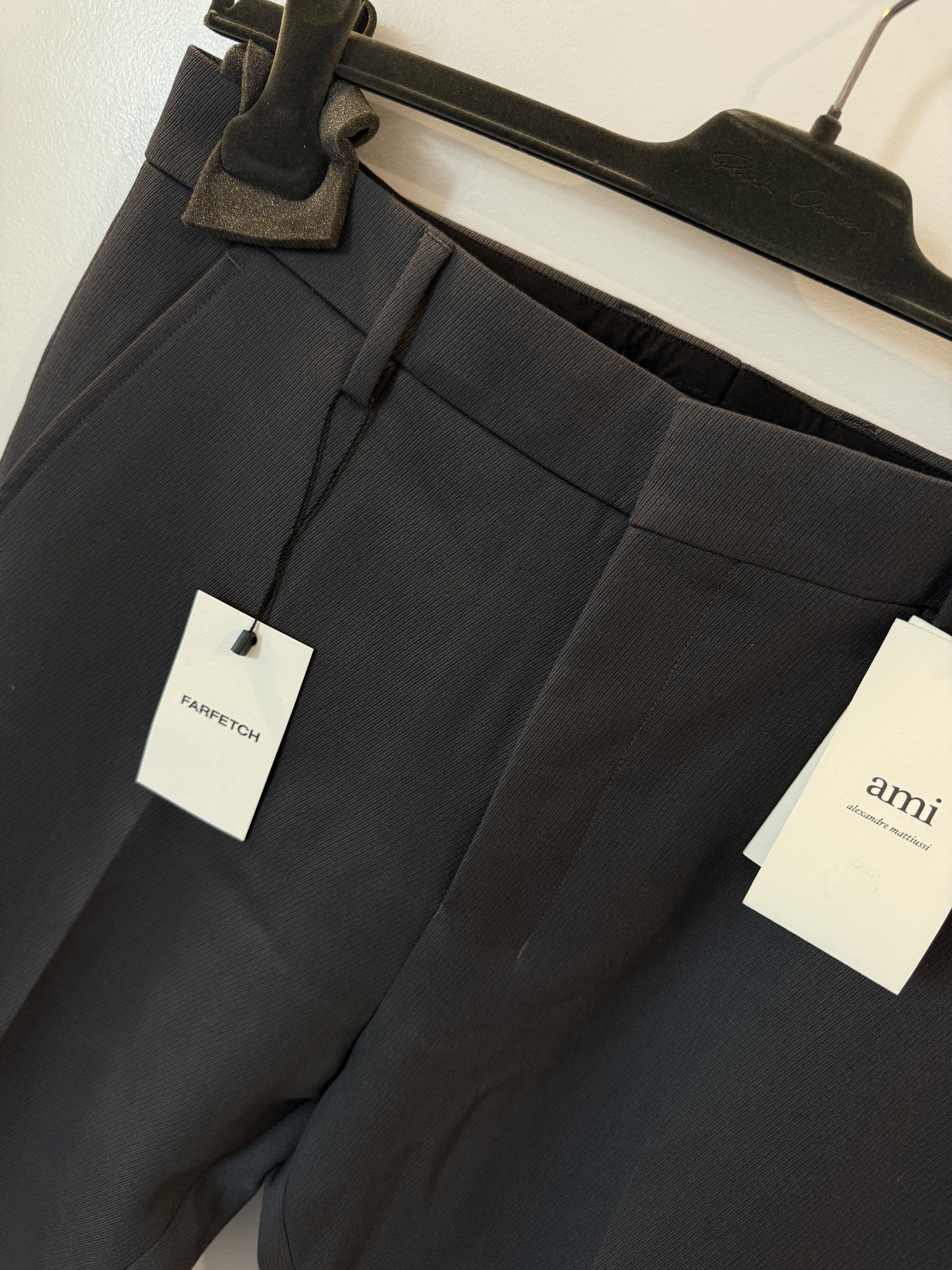 AMI AMI Flared Bootcut Virgin Wool Pants Trouser - 50 Size US 34 / EU 50 - 3 Thumbnail