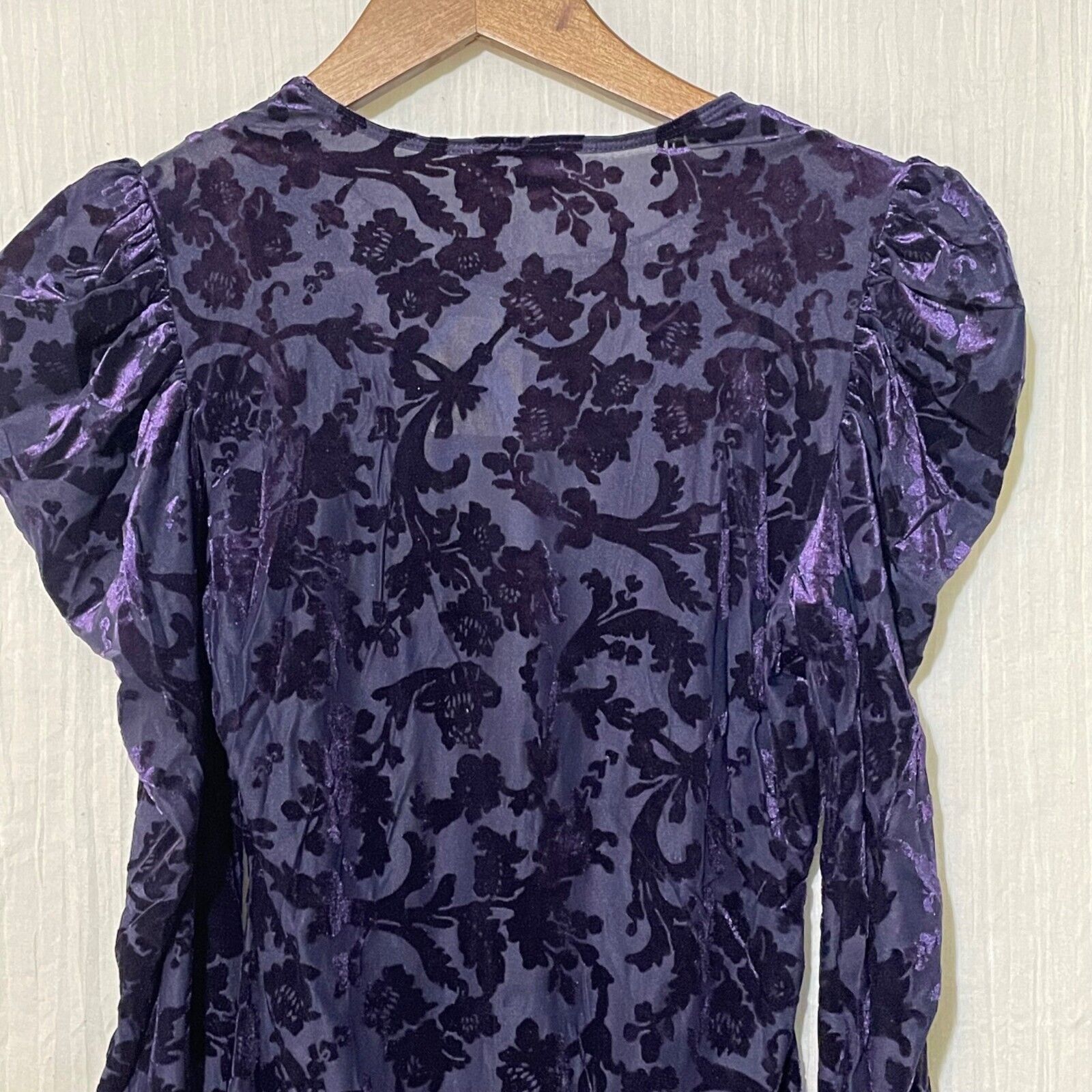 Free People Free People Velvet Burnout Bodysuit Deep Sea New Small Size S / US 4 / IT 40 - 9 Thumbnail