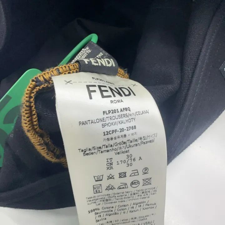 Fendi Fendi FW21 Slim Fit Jeans for Men Black -2507 Size US 30 / EU 46 - 5 Thumbnail