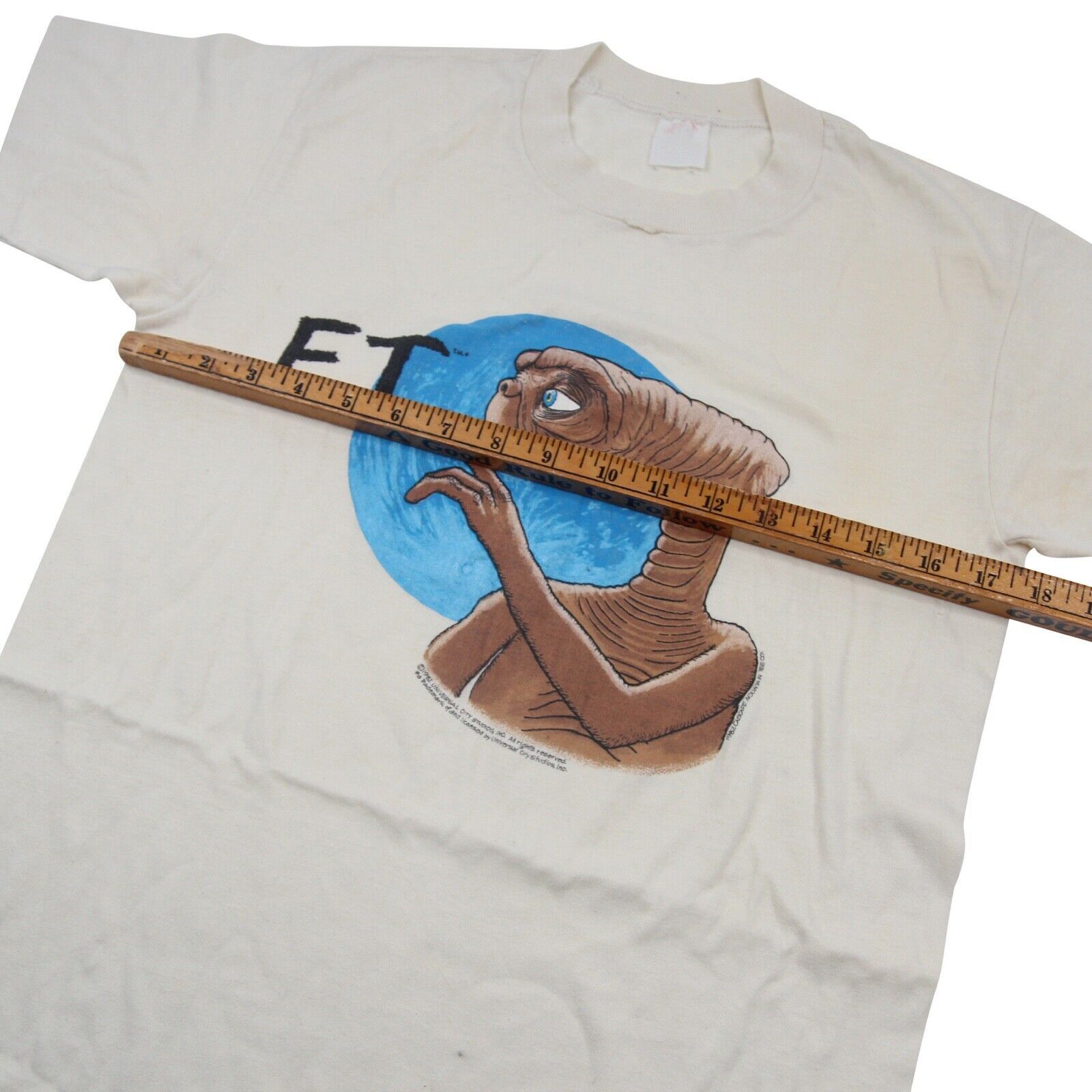 Vintage Vintage 1982 E.T. Movie Graphic T Shirt Size US S / EU 44-46 / 1 - 7 Thumbnail