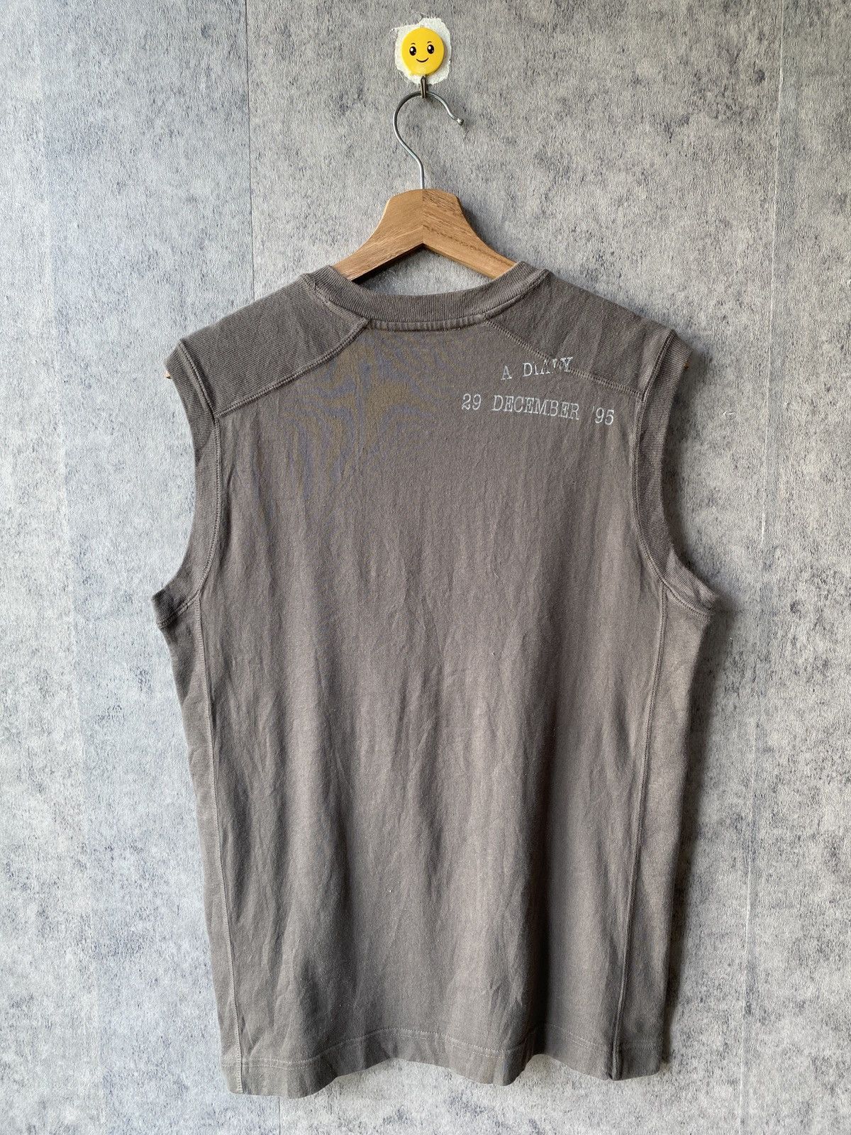 291295=Homme 295291=Homme Japan Poem Design Sleeveless Shirt Size US M / EU 48-50 / 2 - 3 Thumbnail