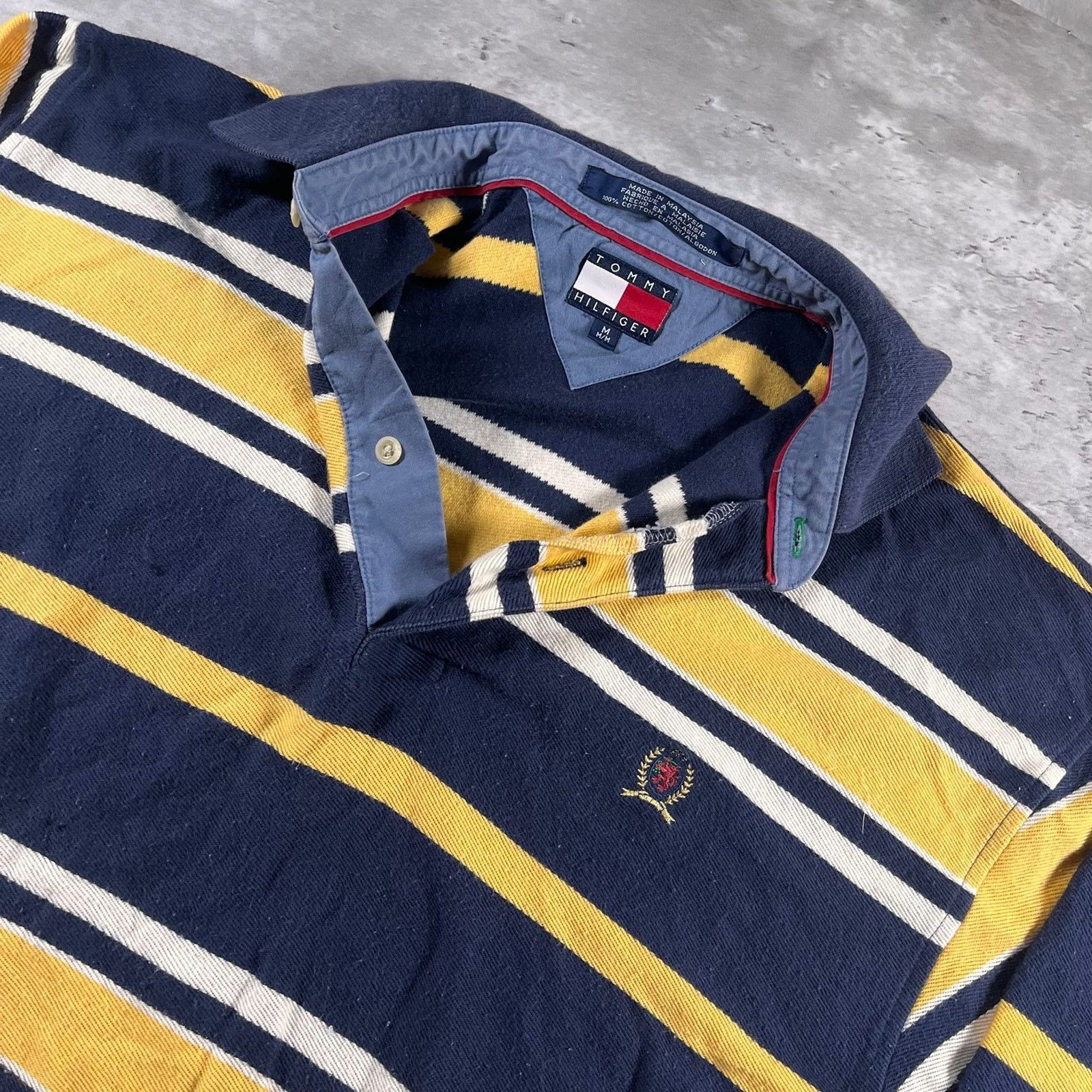 Tommy Hilfiger Y2K, Polo rugby long sleeve Size US M / EU 48-50 / 2 - 2 Thumbnail