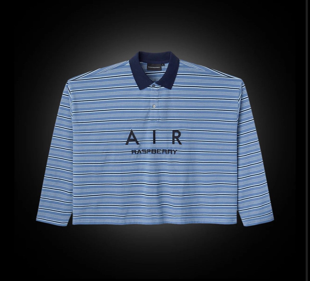 The GV Gallery AQUA LONG SLEEVE POLO Size US XXL / EU 58 / 5 - 1 Thumbnail