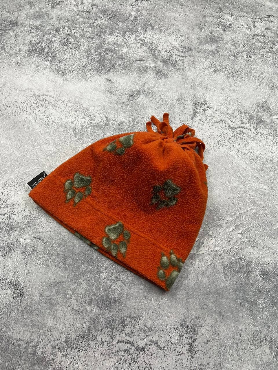 Jack Wolfskin Crazy Y2K Jack Wolfskin Fleece Monogram Raw Logo Hat Size ONE SIZE - 2 Thumbnail