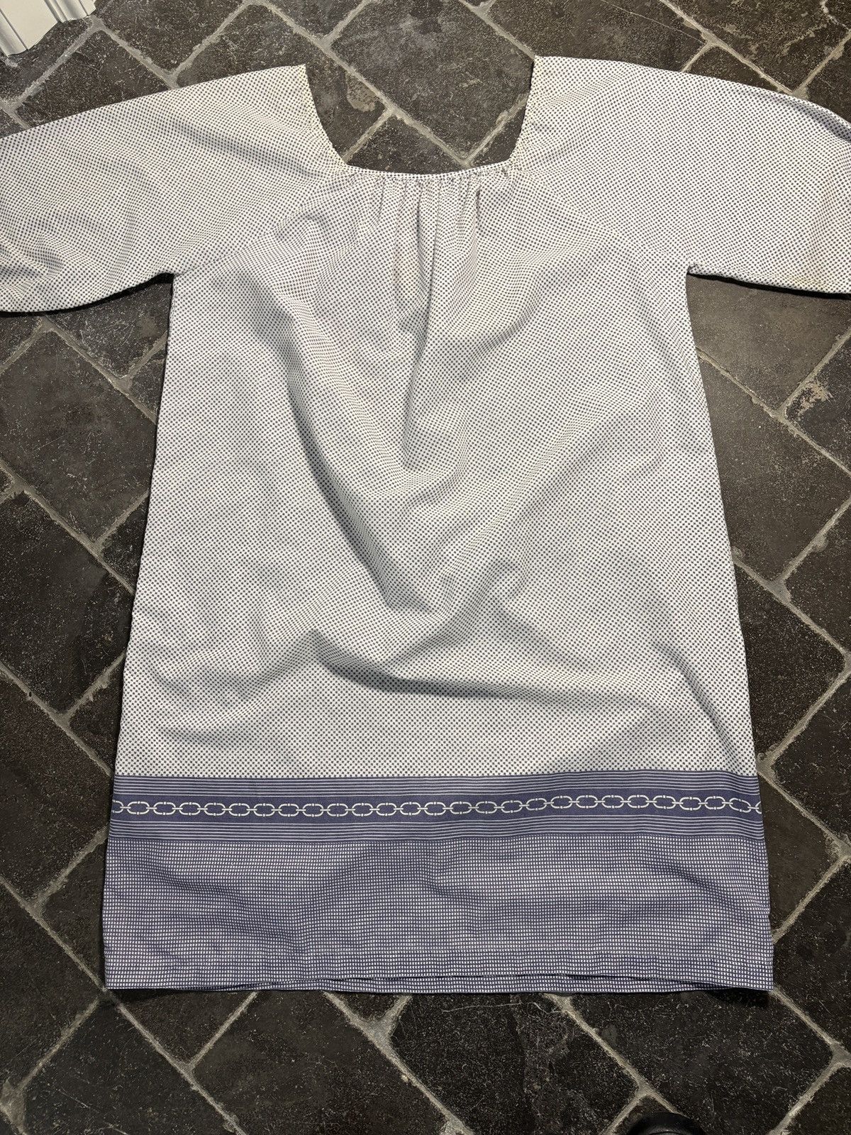 Vintage Vintange Smock Dress Tradwife Summer Gown Cotton USA 70s 60s Size M / US 6-8 / IT 42-44 - 13 Thumbnail