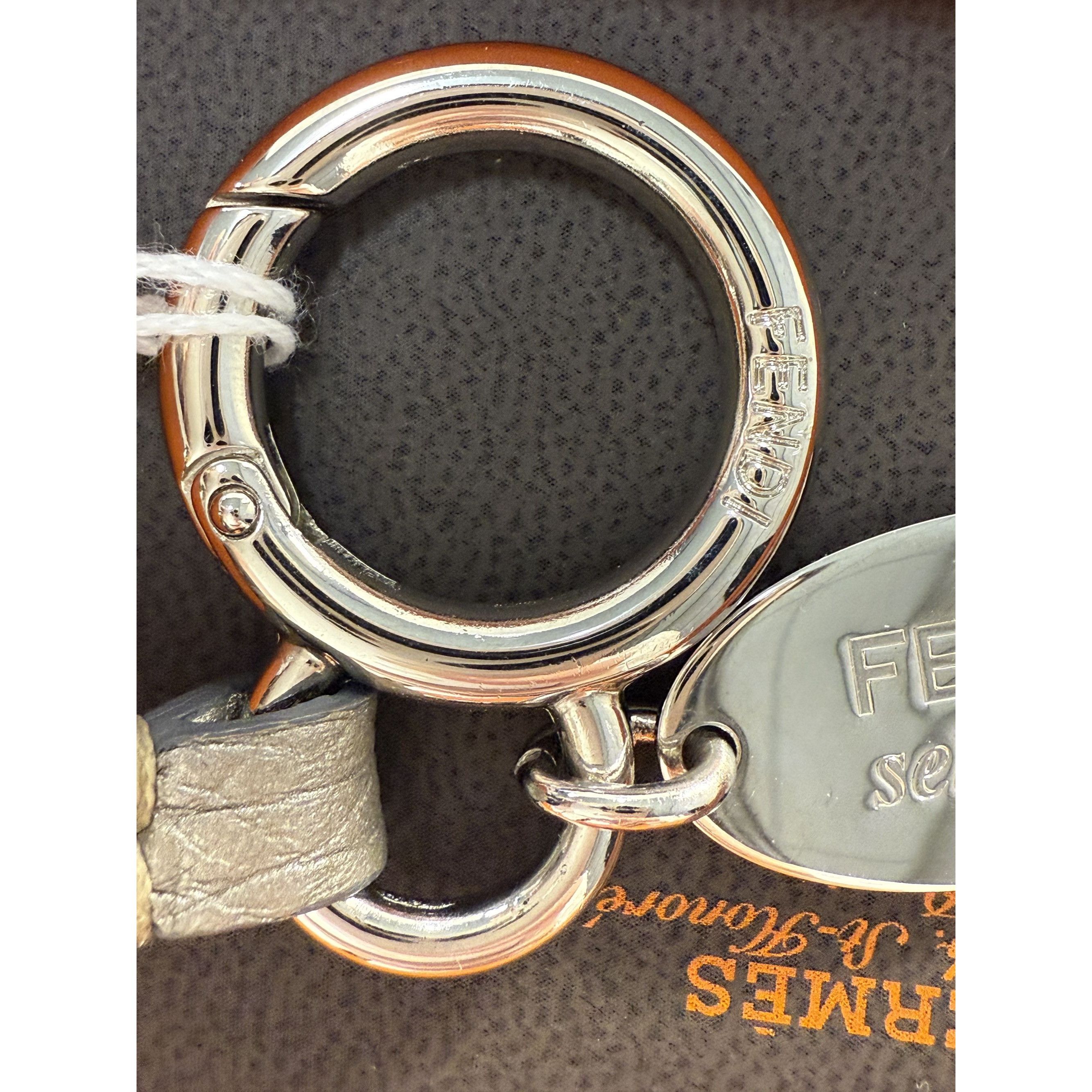 Fendi Fendi Selleria Genuine Fur Pom Pom Keychain Bag Charm Made I Size ONE SIZE - 5 Thumbnail