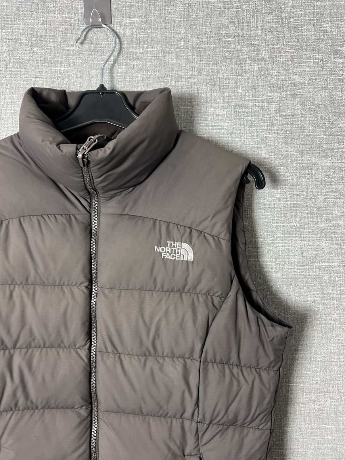 The North Face The North Face Brown Vest Puffer Down Jacket TNF Nuptse 700 Size S / US 4 / IT 40 - 3 Thumbnail