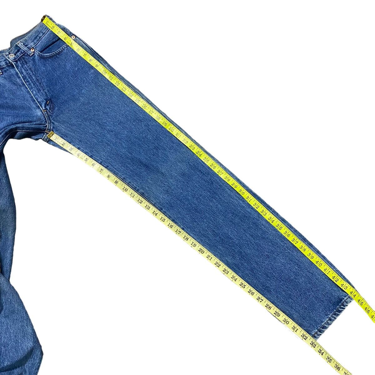Levi's Vintage Levis W701Z XX Big E Redline Jeans Made in Japan Size 26" / US 2 / IT 38 - 17 Thumbnail