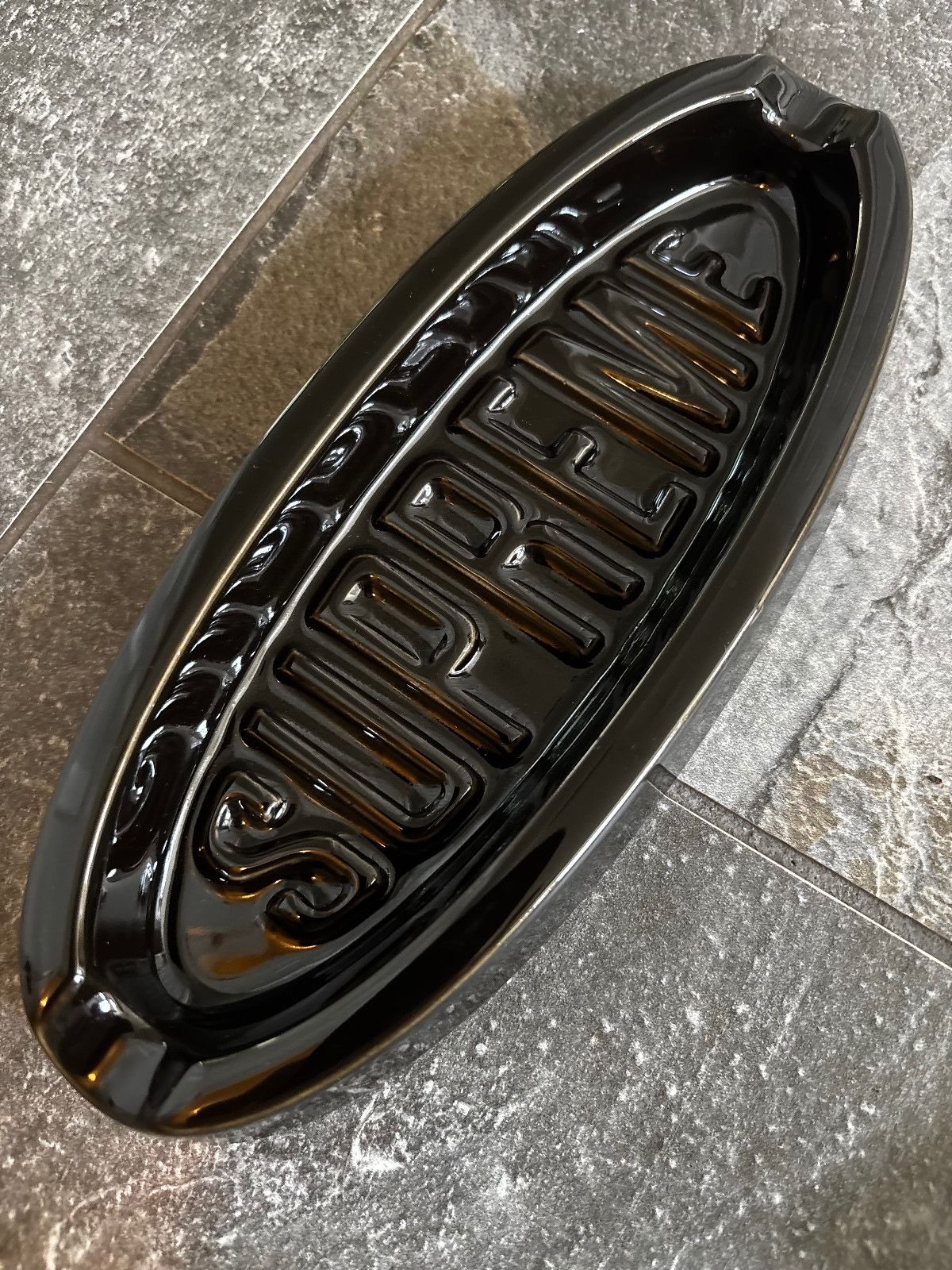 Supreme (NEW) Supreme Oval Tray (One Size, Black) | Grailed