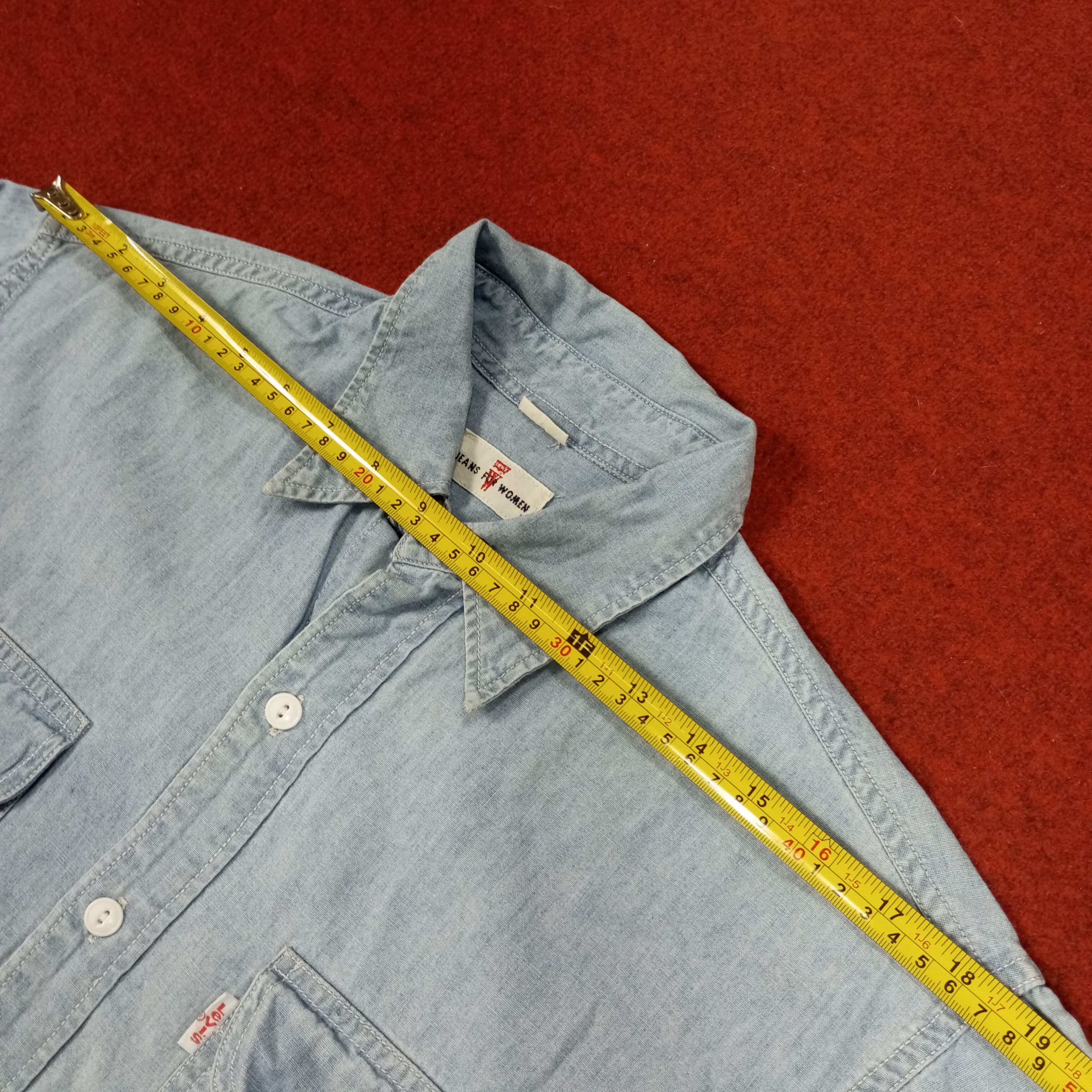 Levi's × Vintage Levis Streetwear Style Double Pocket Design Shirt Size M / US 6-8 / IT 42-44 - 10 Thumbnail