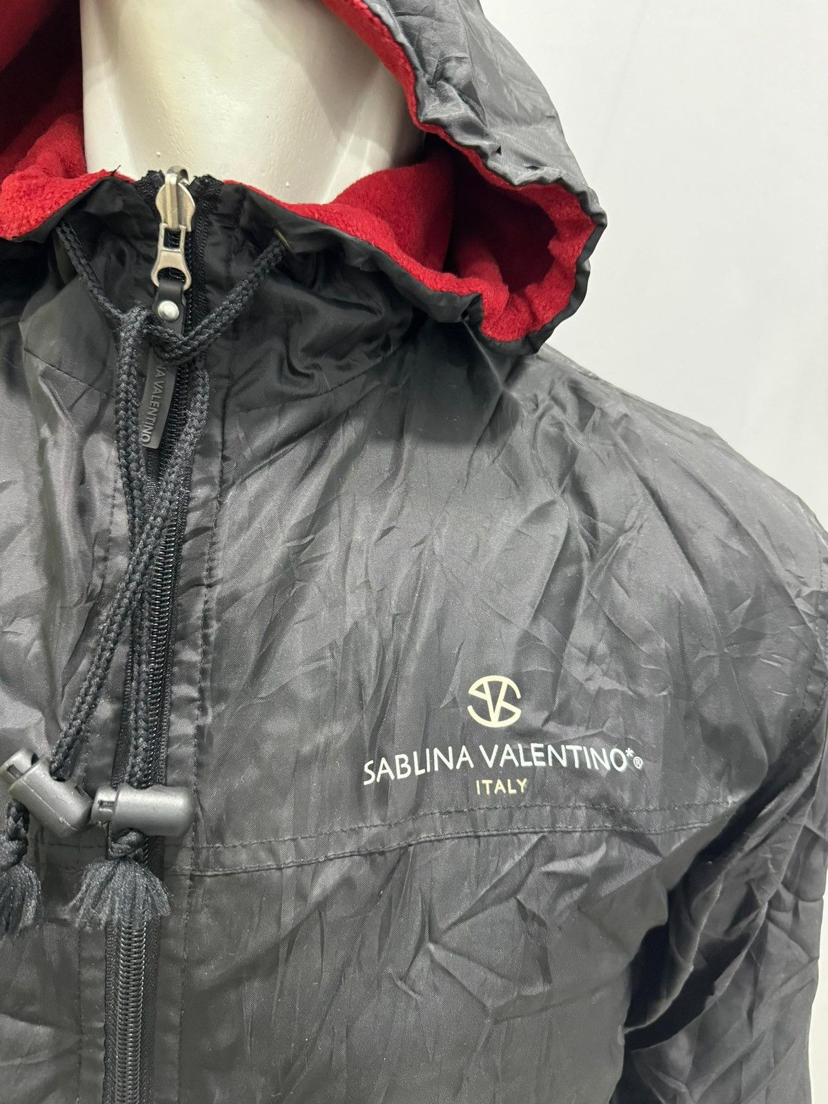 Designer × Valentino × Vintage Vintage Sablina Valentino Wind Breaker Hoodie Jacket Size US M / EU 48-50 / 2 - 12 Thumbnail
