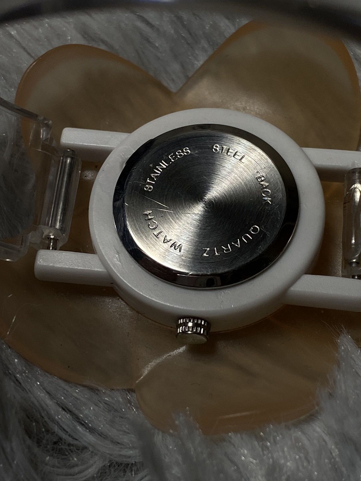 Jewelry Unique Flower Quartz Watch - Rotating Petal Design Size ONE SIZE - 11 Thumbnail