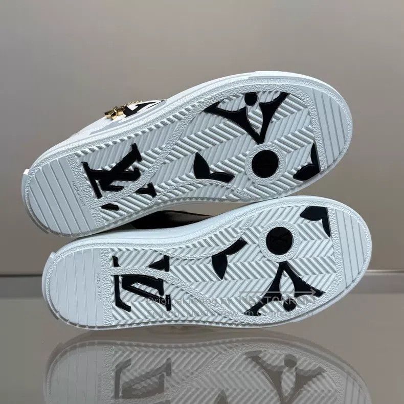 Louis Vuitton Louis Vuitton CHARLIE Black White Grey shoes Size US 5 / IT 35 - 7 Thumbnail