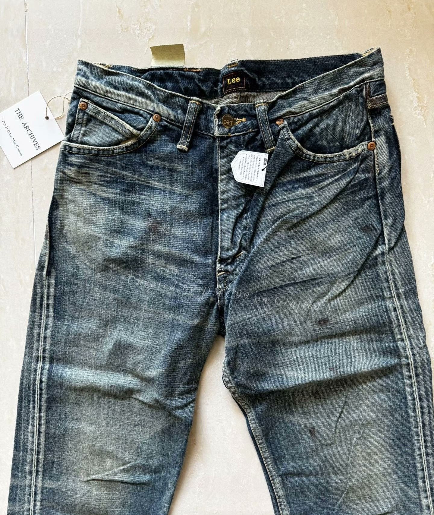 Lee Lee Real Vintage Riders 101Z Jeans Size US 30 / EU 46 - 1 Thumbnail