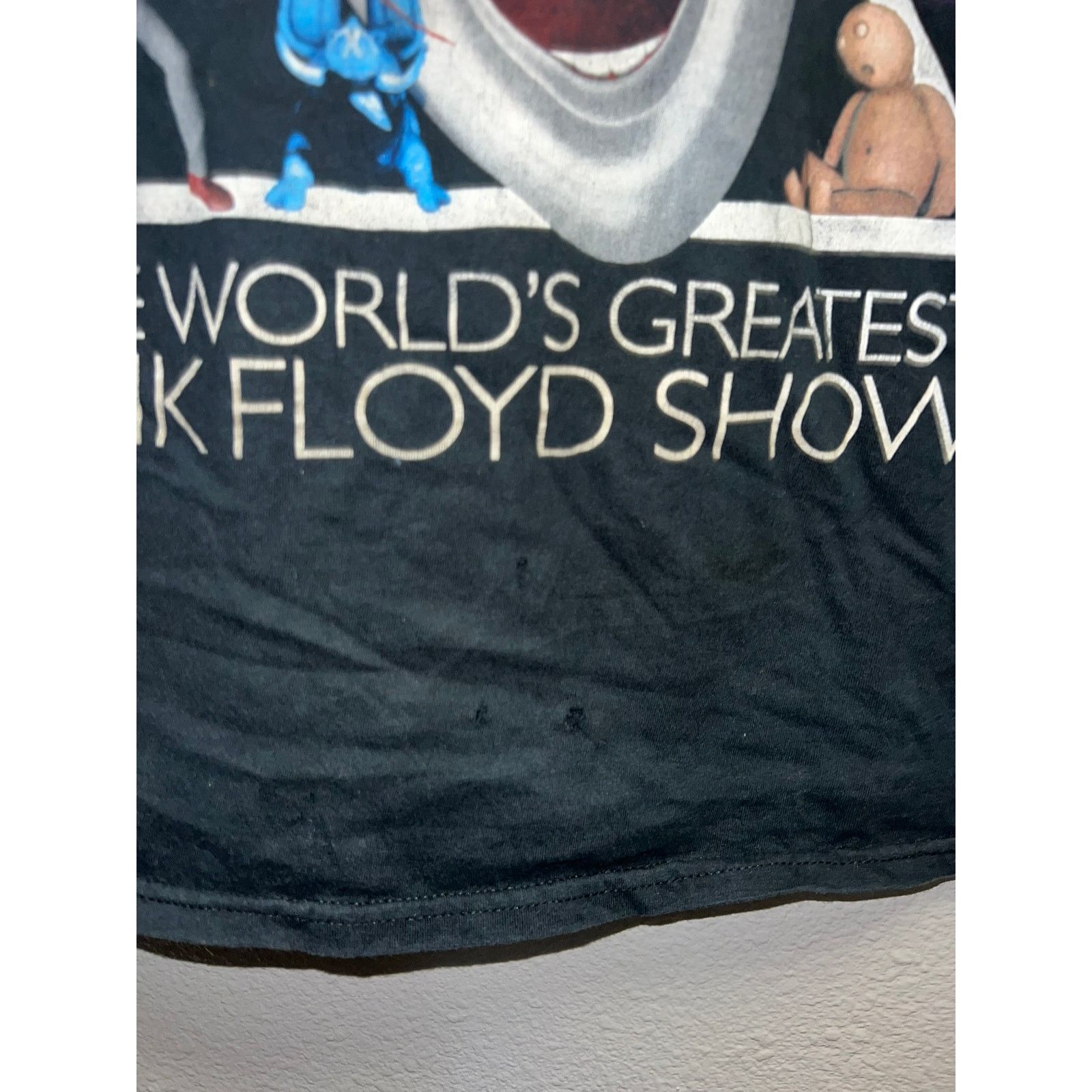 Gildan Brit Floyd Shirt Worlds Greatest Pink Floyd Show Tour Tee L Size US L / EU 52-54 / 3 - 5 Thumbnail