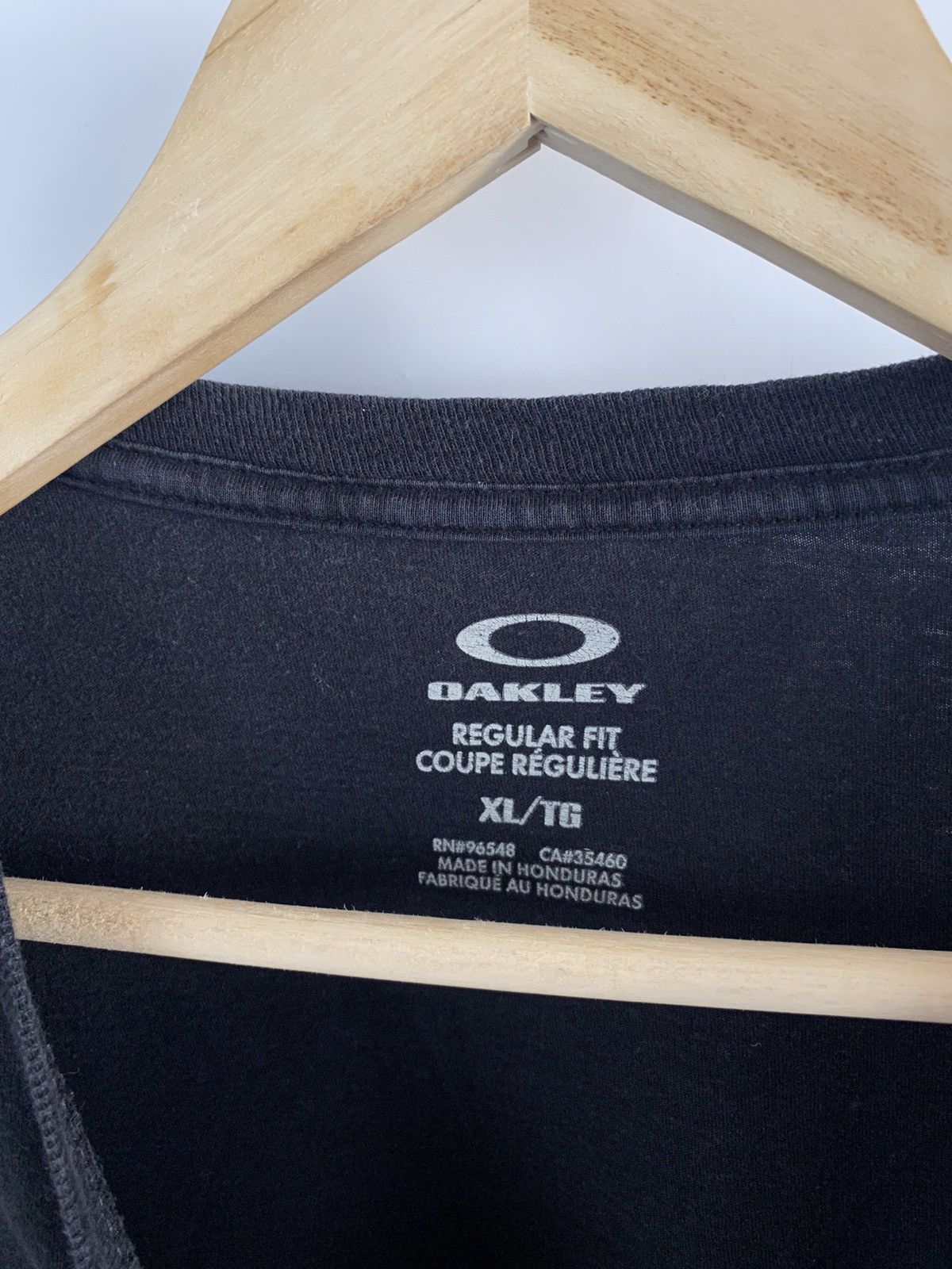 Oakley × Vintage 🇺🇸 Vintage Y2K Oakley Big Logo T-Shirt Rare Retro Hype Size US XL / EU 56 / 4 - 5 Thumbnail