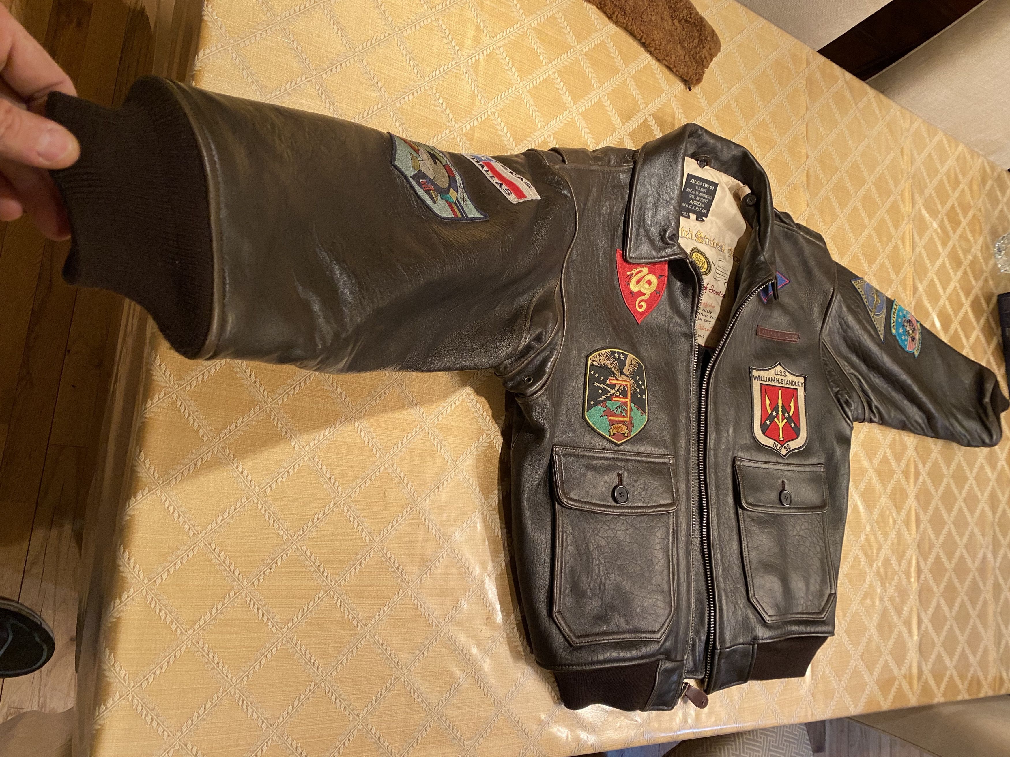 Avirex Avirex Top Gun Navy G-1 Jacket L Size US L / EU 52-54 / 3 - 7 Thumbnail