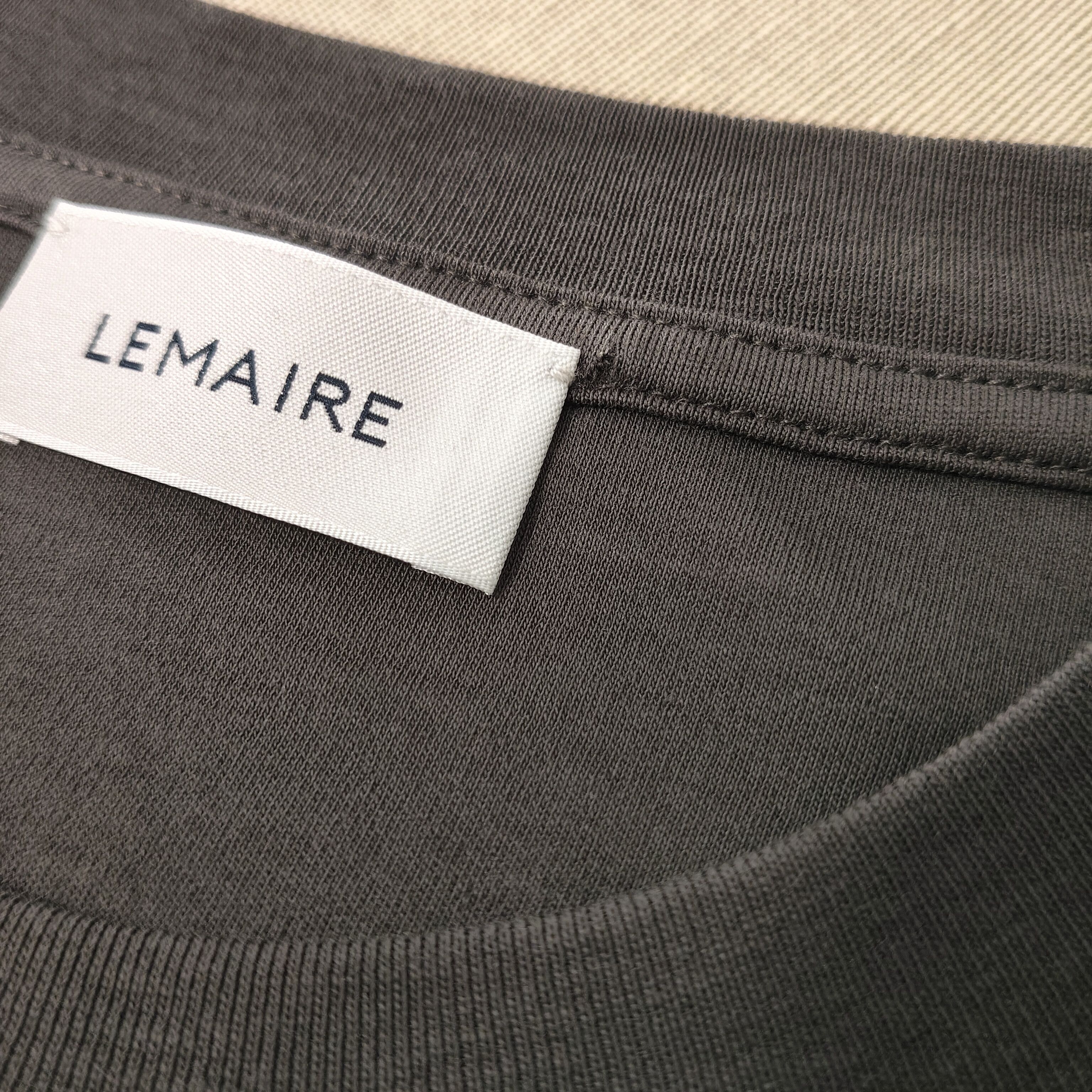 Lemaire Soft cotton longsleeve t-shirt Size US L / EU 52-54 / 3 - 10 Thumbnail
