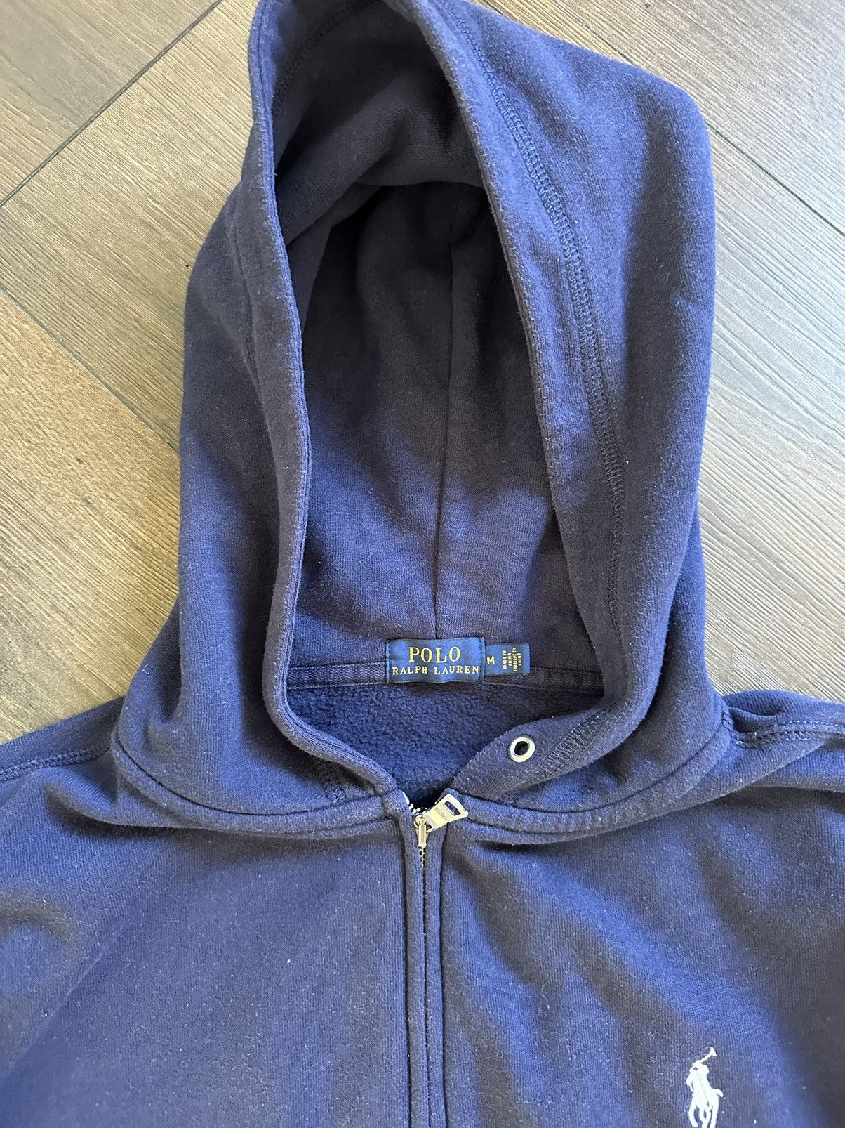 Polo Ralph Lauren Vintage Polo Ralph Lauren Zip Hoodie Logo Size US M / EU 48-50 / 2 - 8 Thumbnail