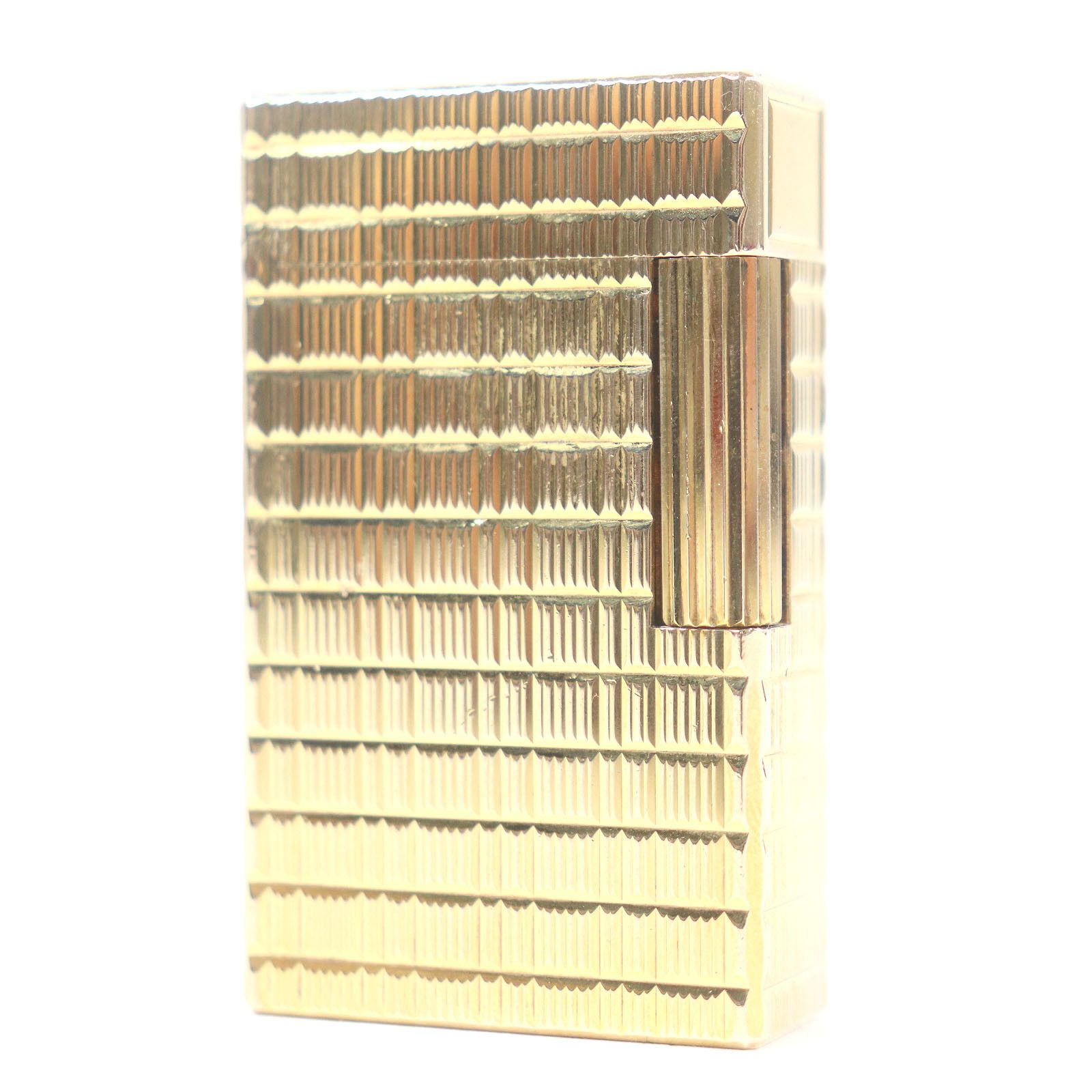 Other Dupont Line 1 Long Block Check Square Lighter Metal Lighter DUTY FREE for USA