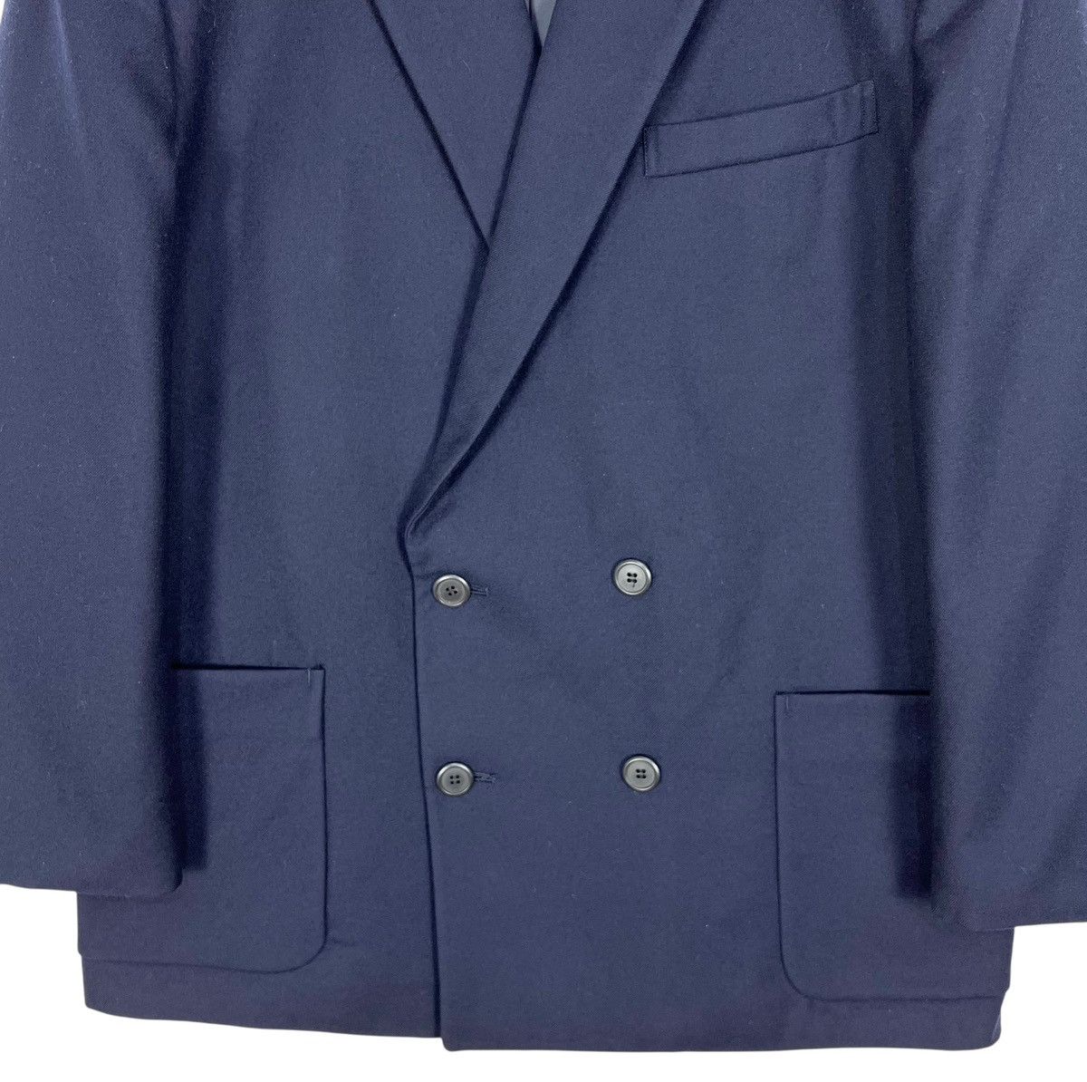 Designer × Yohji Yamamoto Yohji Yamamoto Railway Blazer Jacket Size US L / EU 52-54 / 3 - 4 Thumbnail