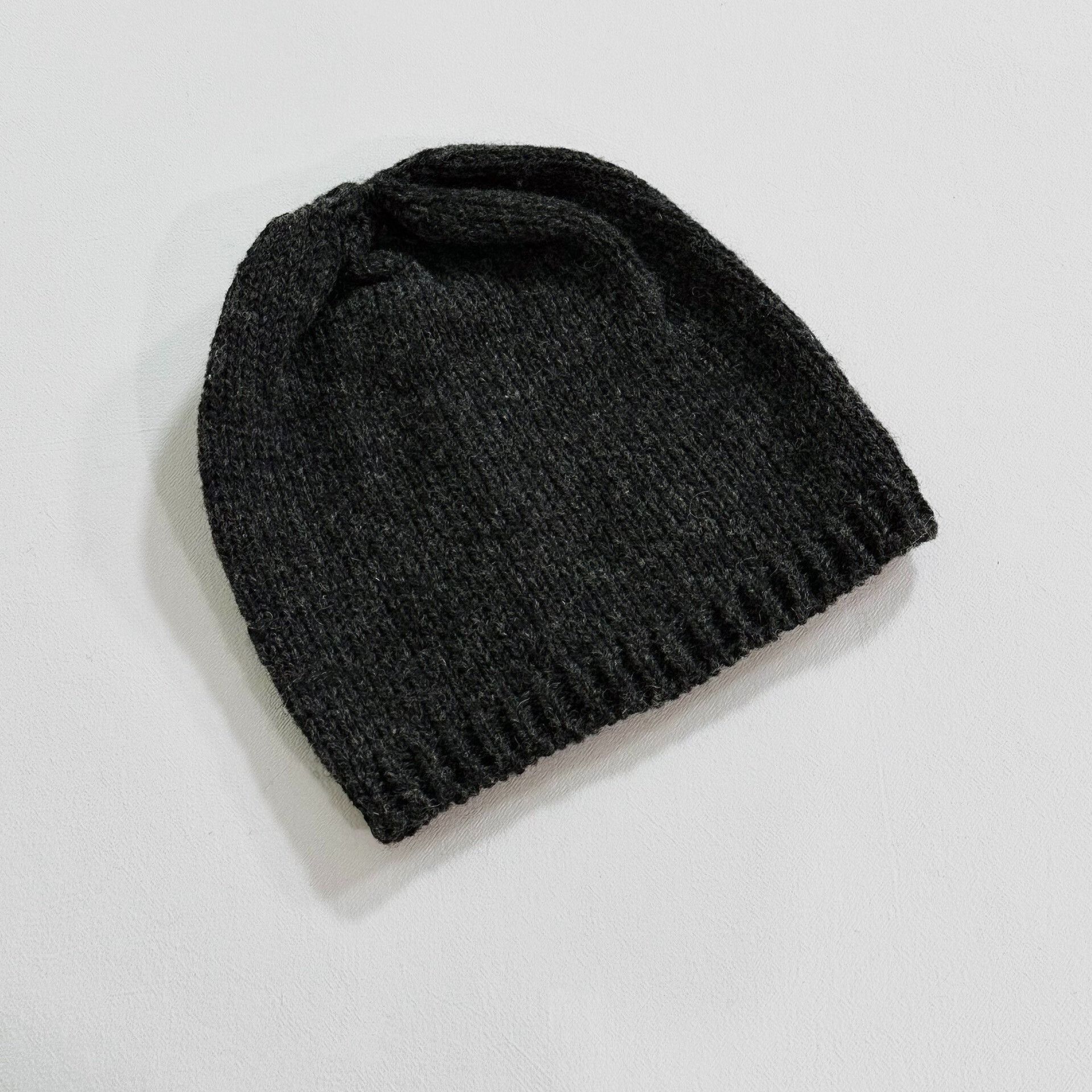 Bergfabel Bergfabel Hand-Knit Wool Beanie Size ONE SIZE - 1 Thumbnail