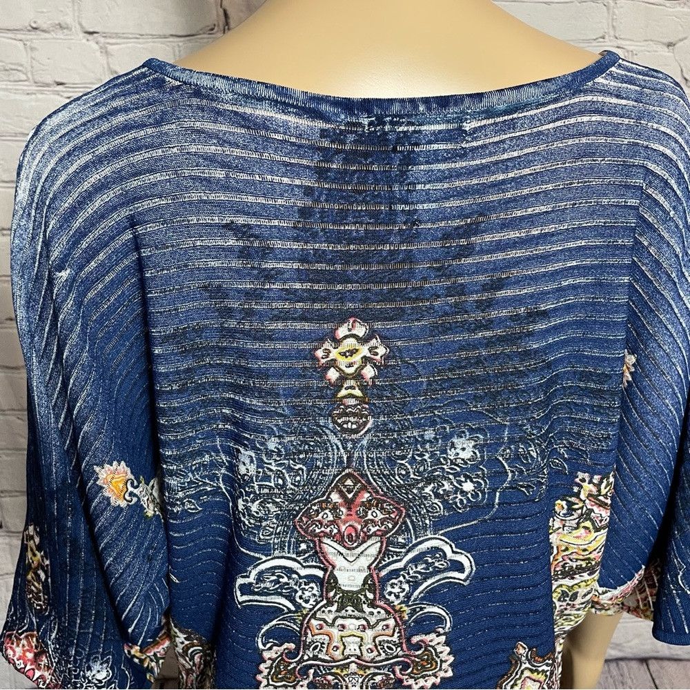 Other New Alberto Makali Knit Short Sleeve Top Size XL Size XL / US 12-14 / IT 48-50 - 5 Thumbnail