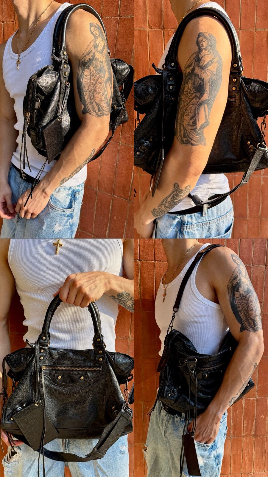 Balenciaga Balenciaga - 2000’s - Classic Motorcycle City - Lambskin Bag Size ONE SIZE - 25 Thumbnail