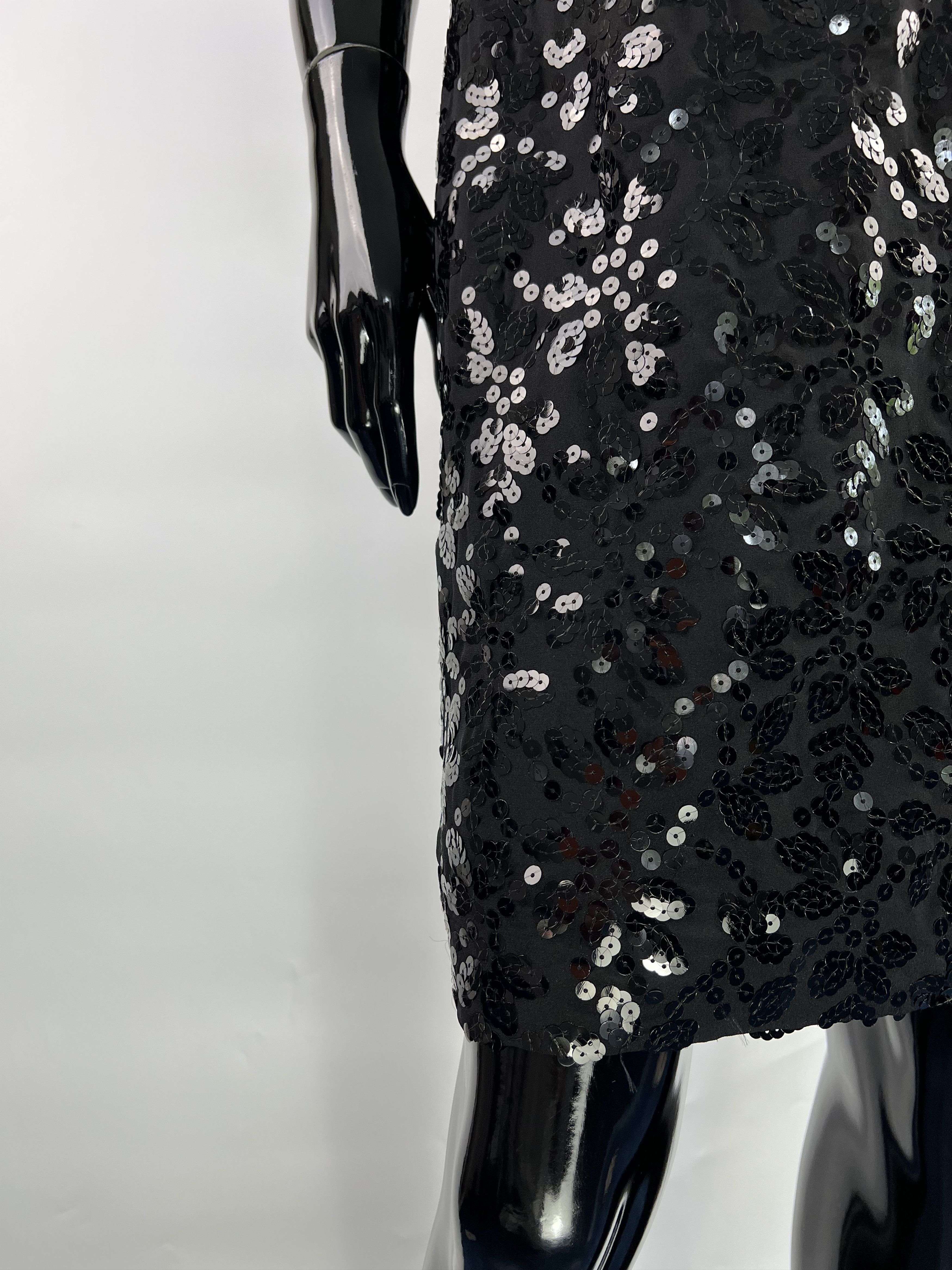 Bally × Vintage Bally Rare Vtg Silk Sequins Suit Top Blouse Skirt Size 36 Size S / US 4 / IT 40 - 14 Thumbnail