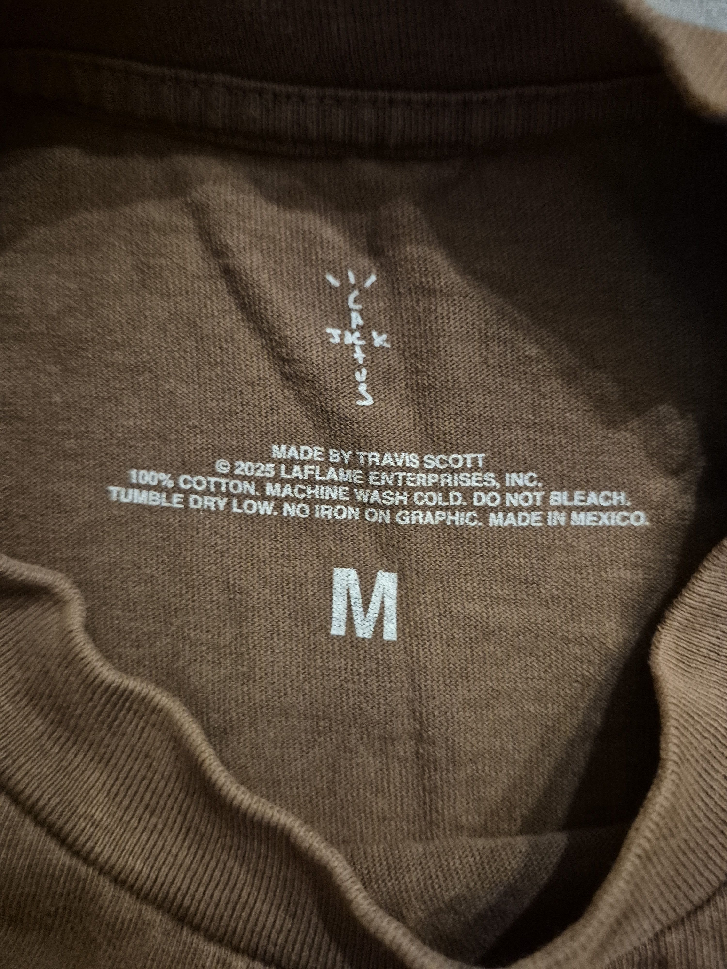 Travis Scott Cactus Jack Travis Scott x Don Toliver Collab Tee Size Med Size US M / EU 48-50 / 2 - 2 Thumbnail