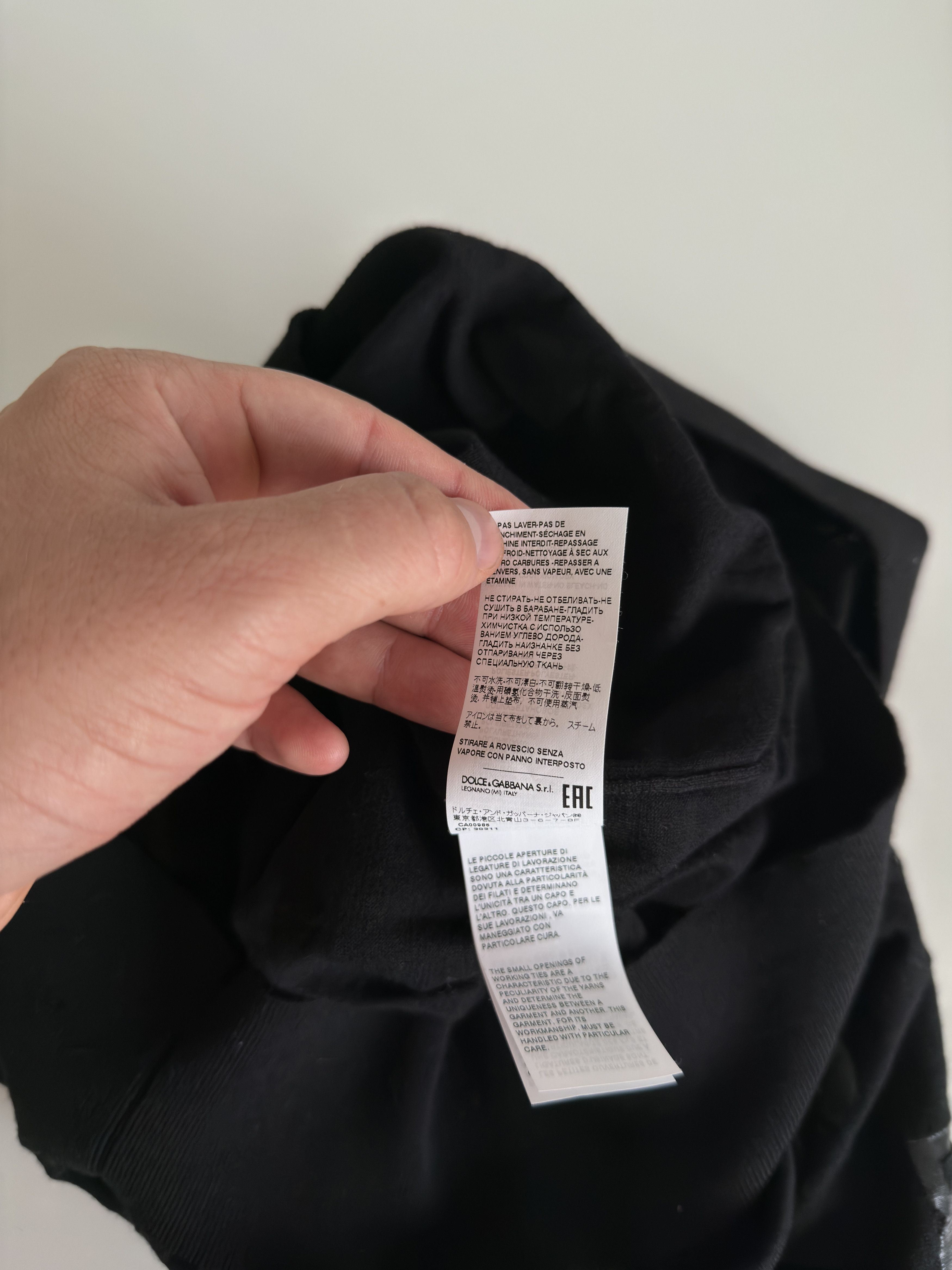 Dolce & Gabbana Dolce & Gabbana Polo Size US L / EU 52-54 / 3 - 3 Thumbnail