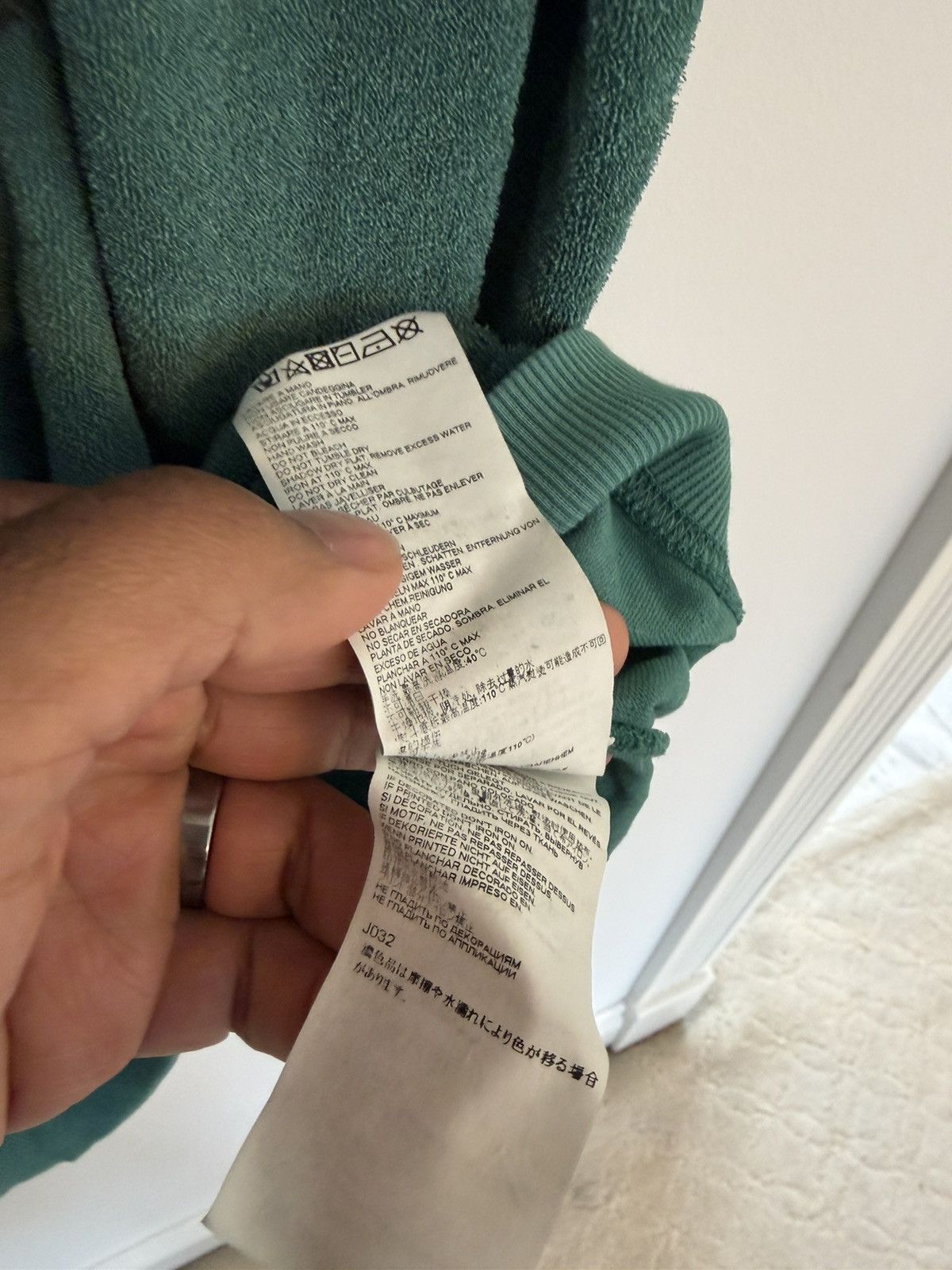 Maison Margiela Perfect vintage Margiela green short sleeve knit Size US L / EU 52-54 / 3 - 8 Thumbnail
