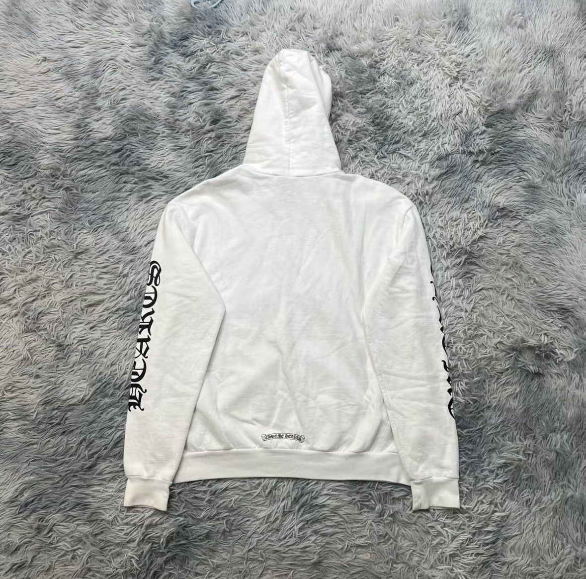 Chrome Hearts Chrome Hearts White Flame Zip-Up Hoodie. Size US S / EU 44-46 / 1 - 2 Thumbnail